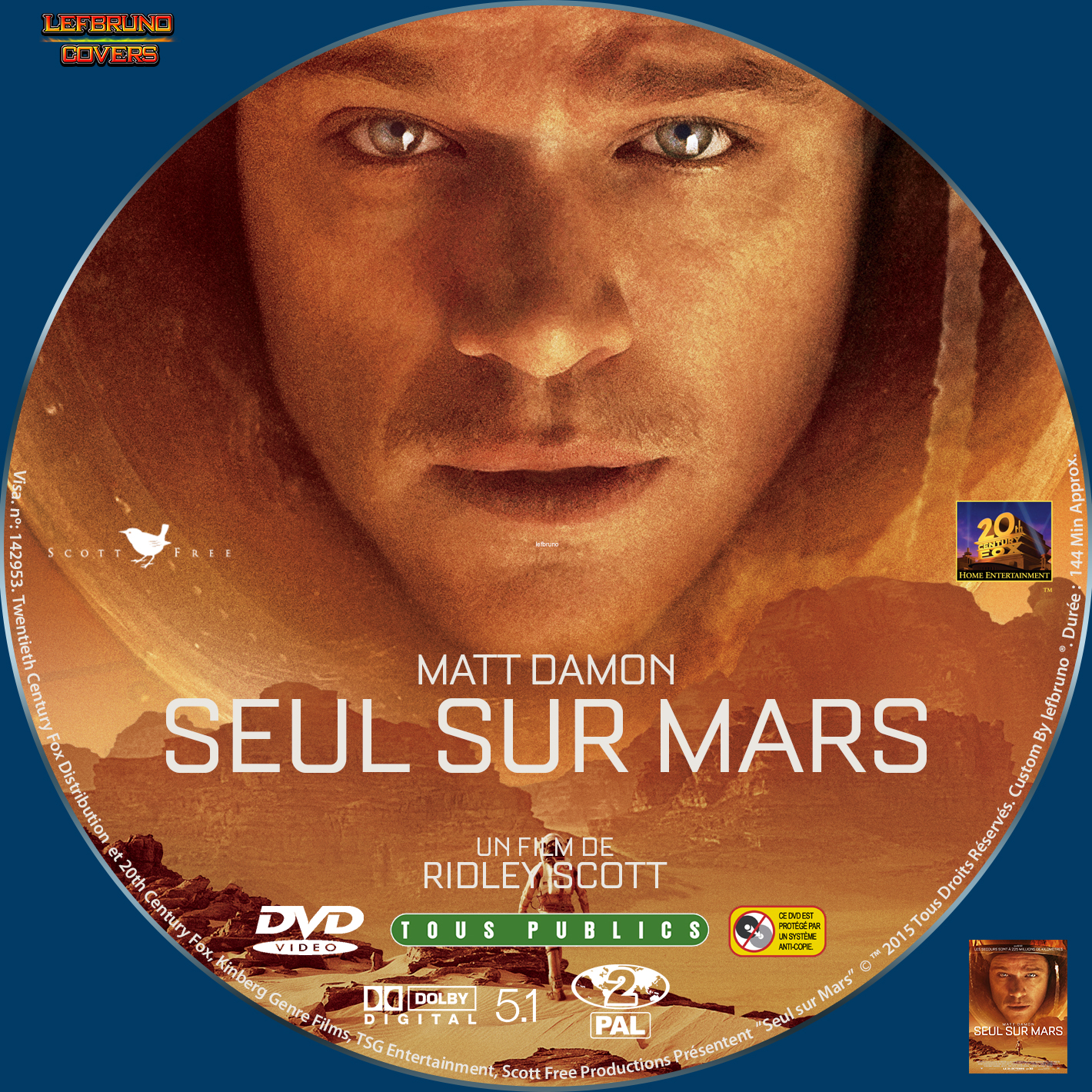 Seul sur Mars custom