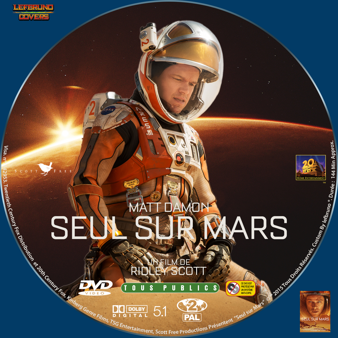 Seul sur Mars custom v2