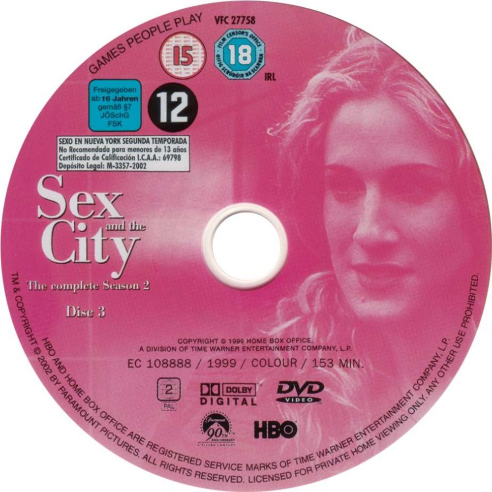 Sex and the city Saison 2 DISC 3