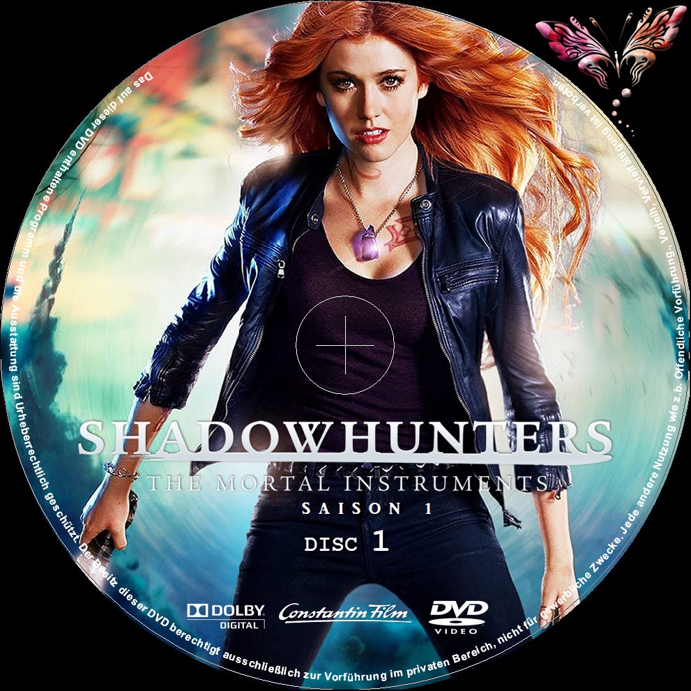 Shadowhunters saison1 DVD1 custom