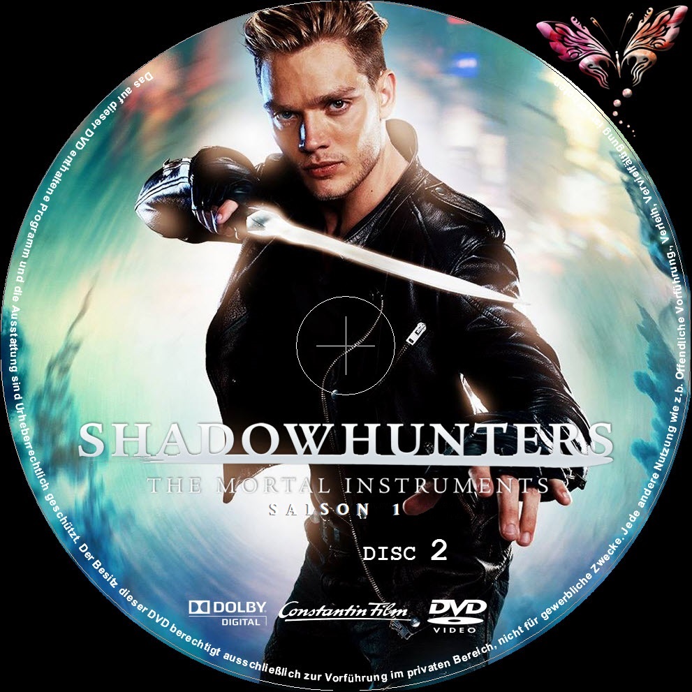 Shadowhunters saison1 DVD2 custom