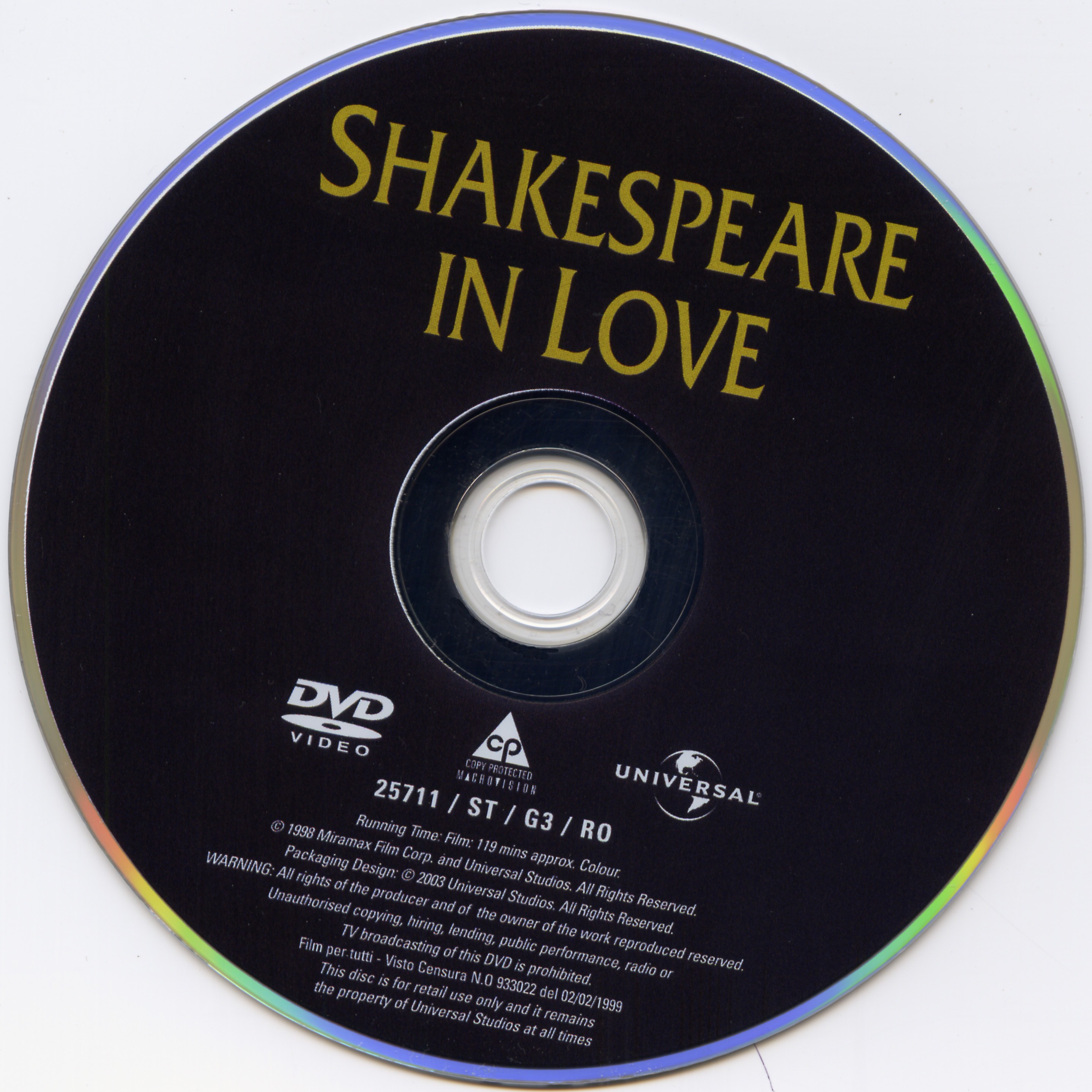 Shakespeare in love