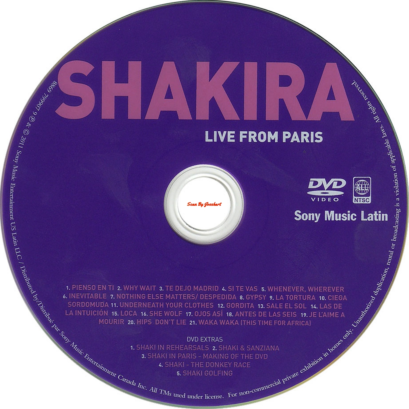 Shakira Live From Paris