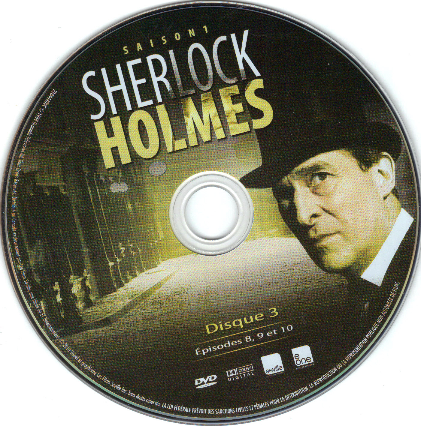 Sherlock Holmes Saison 1 DISC 3