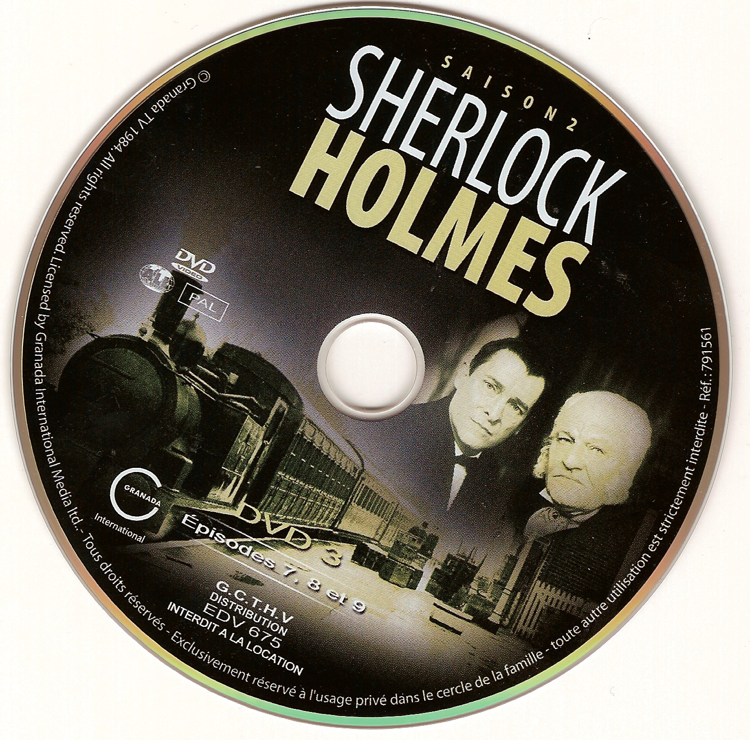 Sherlock Holmes Saison 2 DISC 3