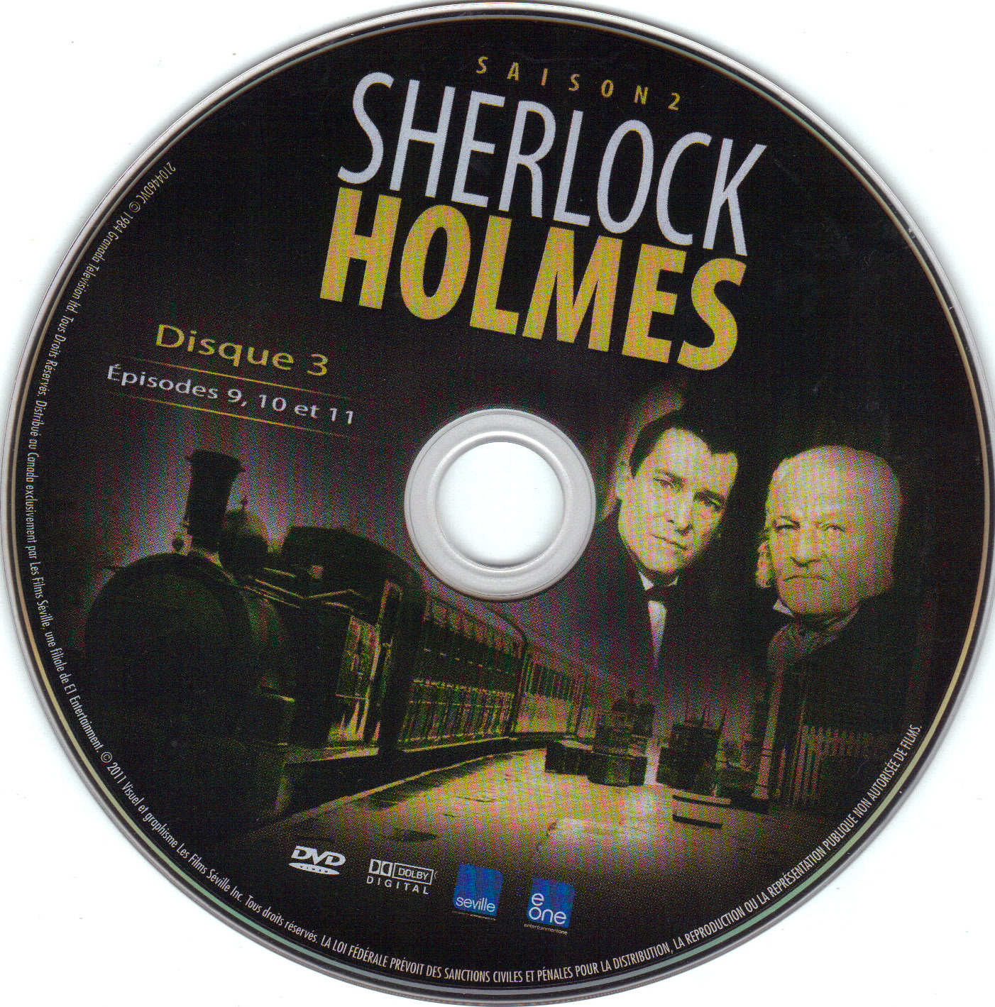 Sherlock Holmes Saison 2 Disc 3