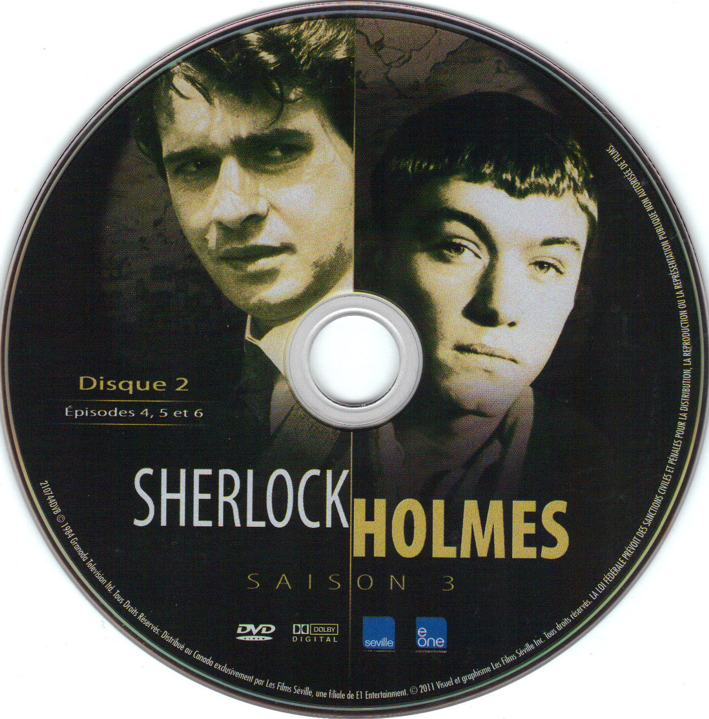 Sherlock Holmes Saison 3 Disc 2