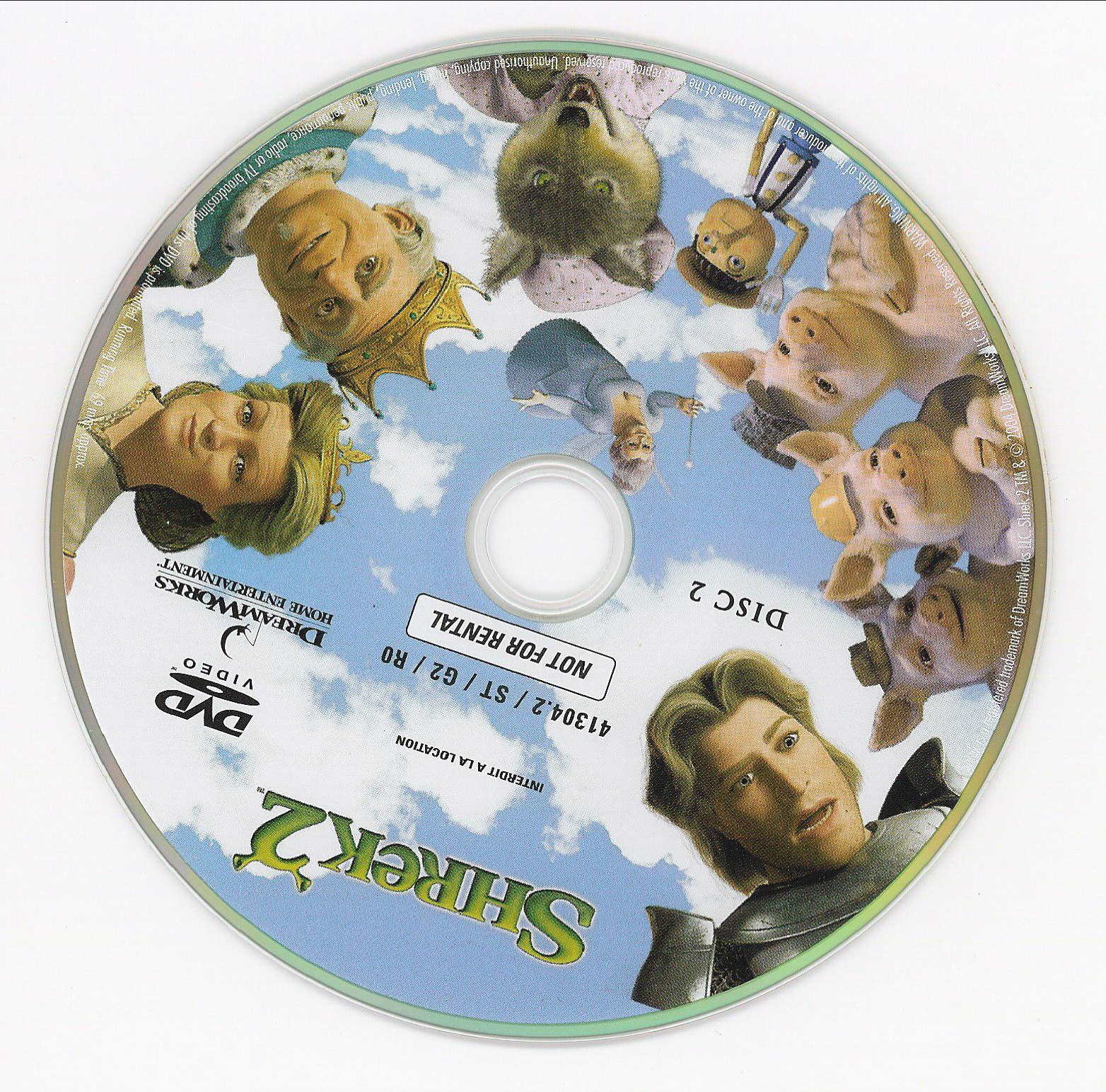 Shrek 2 disk 2
