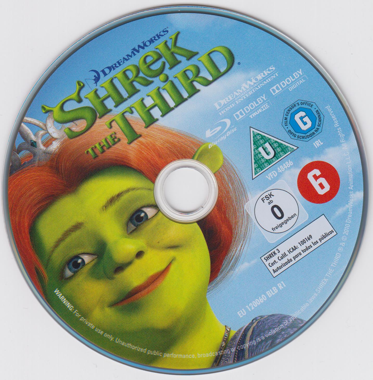 Shrek 3 (BLU-RAY)