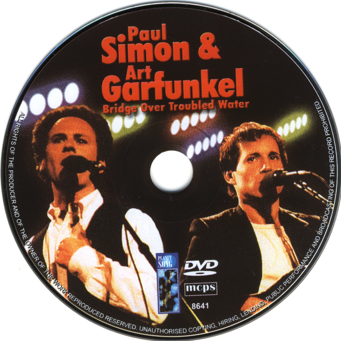 Simon and Garfunkel bridge over troubled water