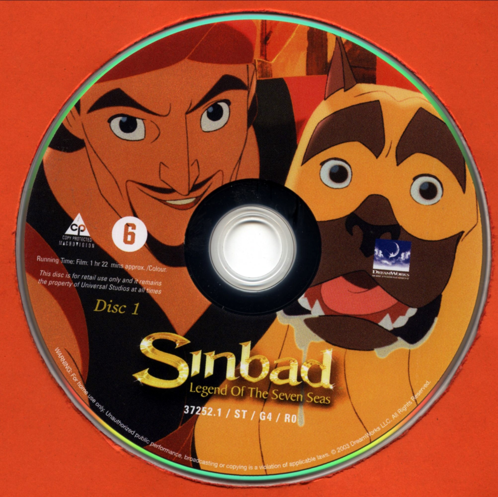 Sinbad la legende des 7 mers DISC 1