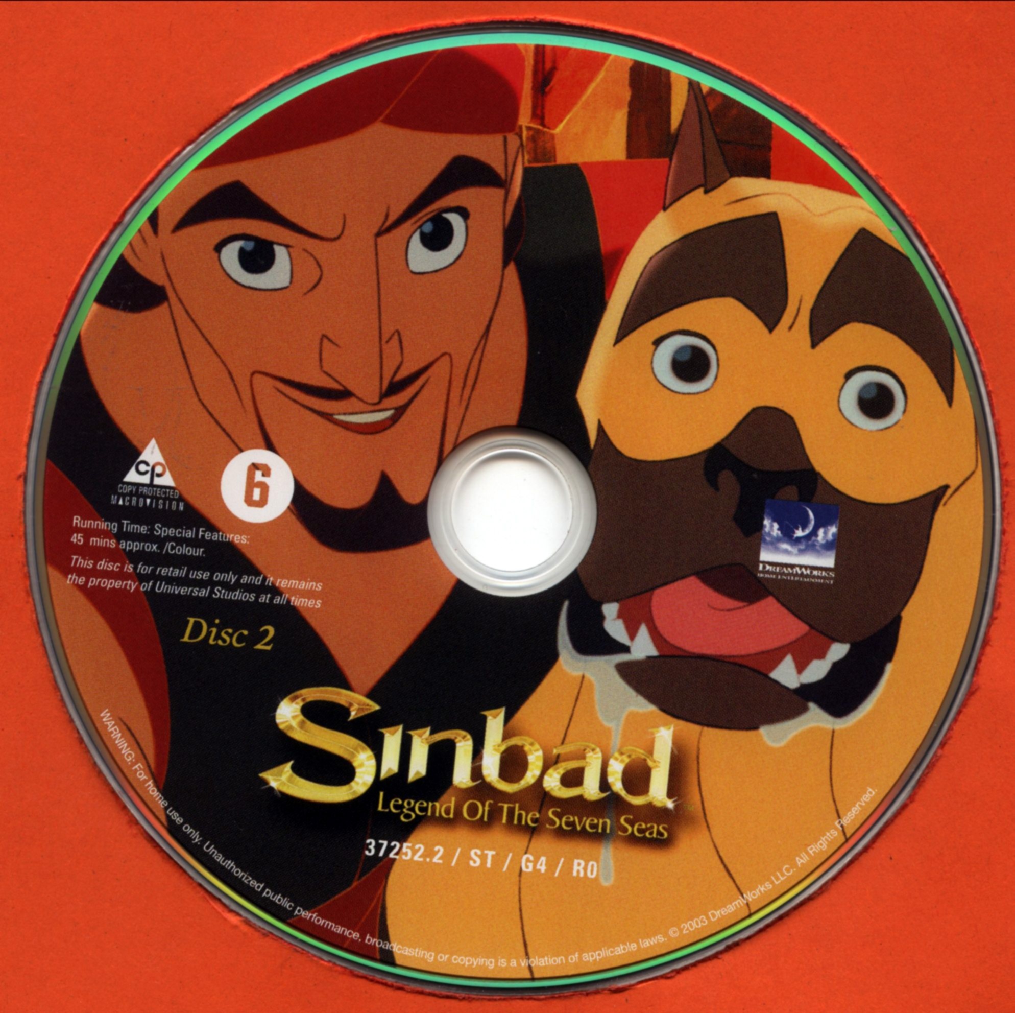 Sinbad la legende des 7 mers DISC 2