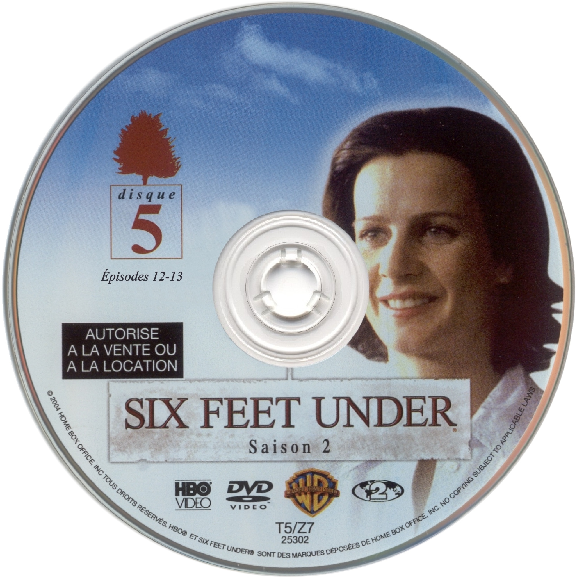 Six feet under Saison 2 dvd 5