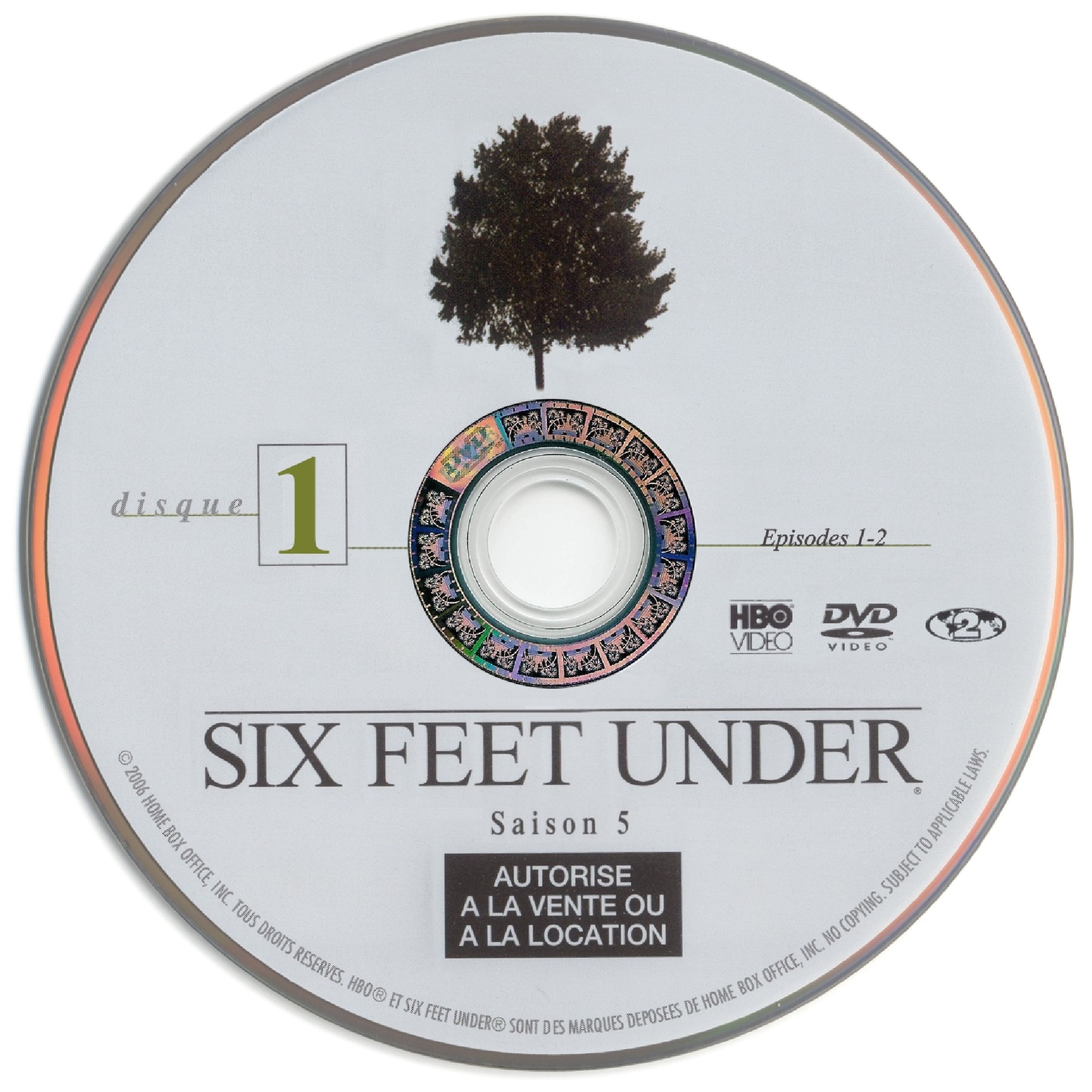 Six feet under saison 5 dvd 1