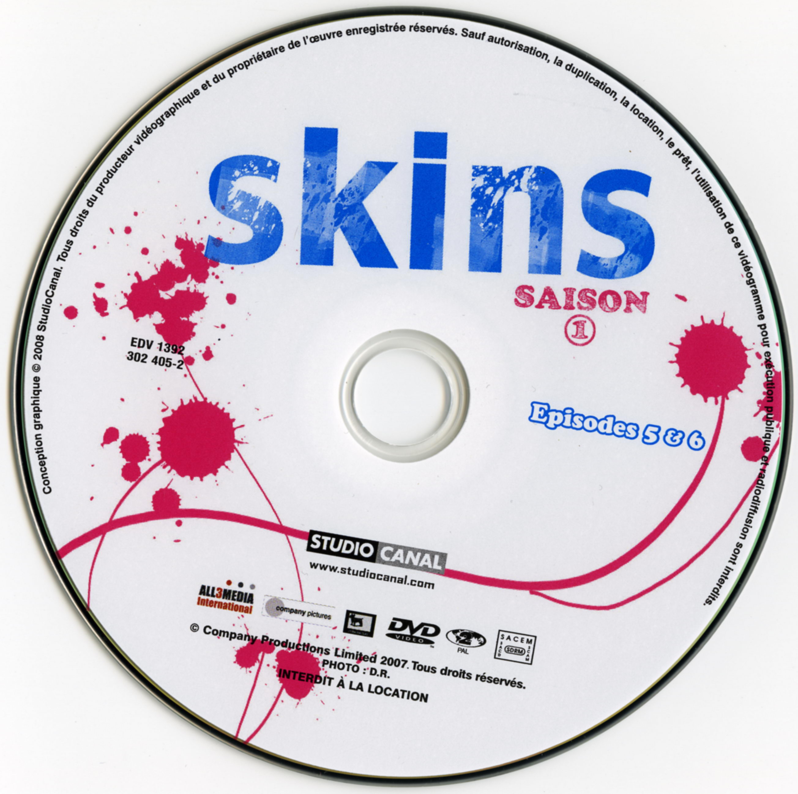 Skins Saison 1 DISC 3