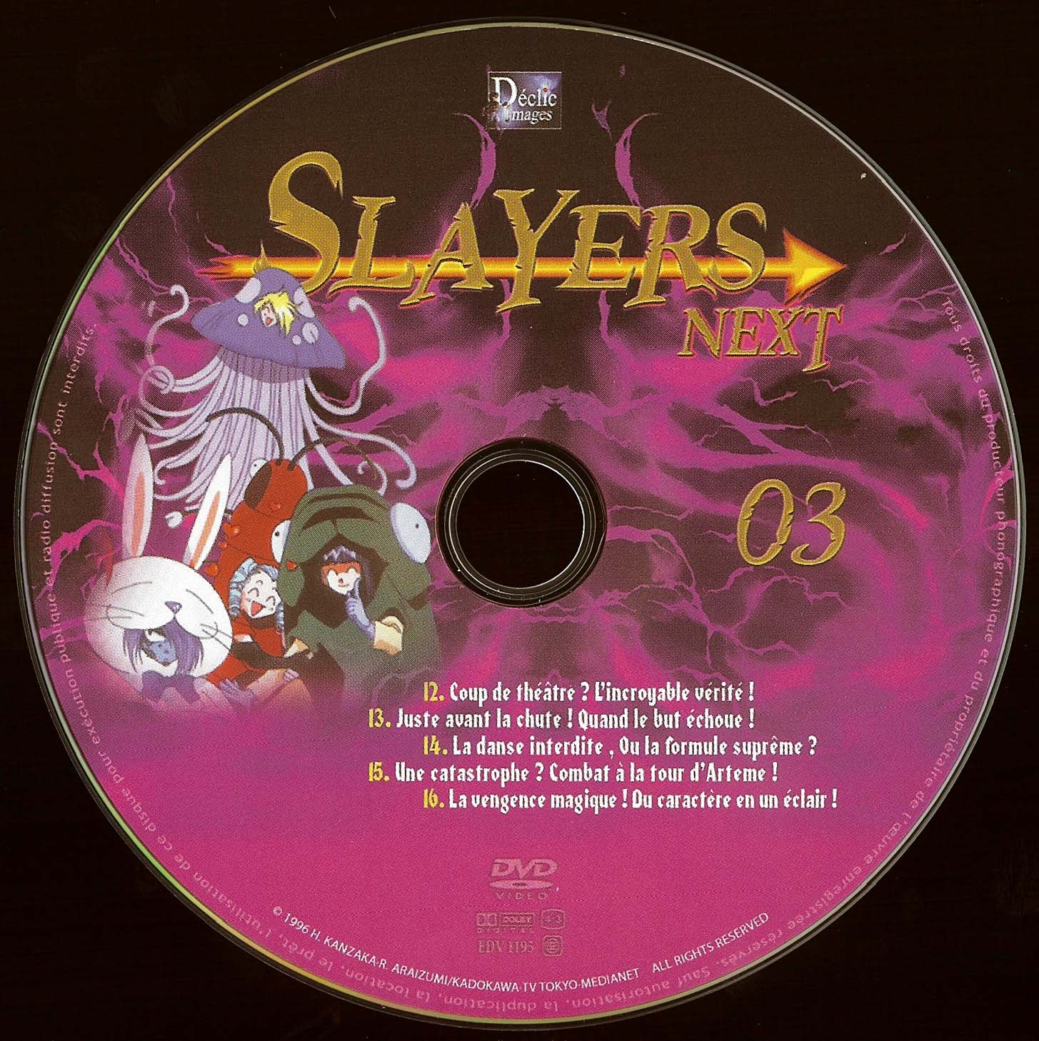 Slayers next DISC 3