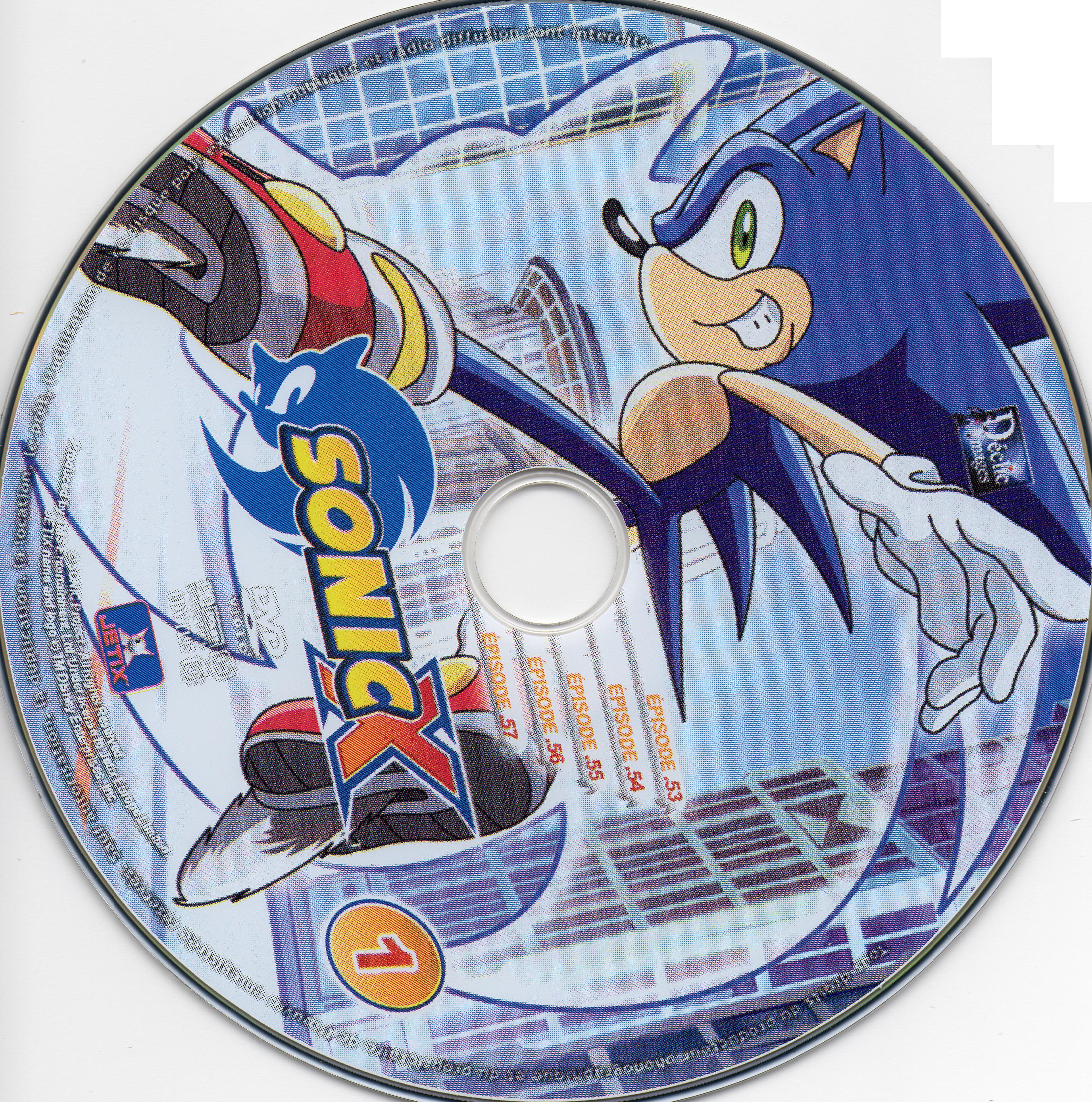 Sonic X Saison 2 DVD 1