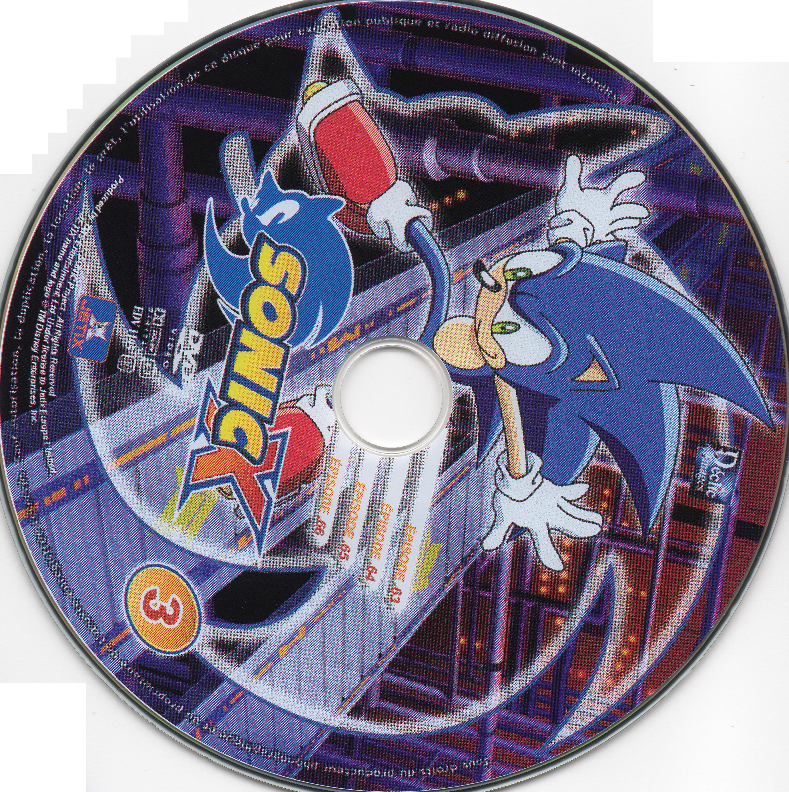 Sonic X Saison 2 DVD 3