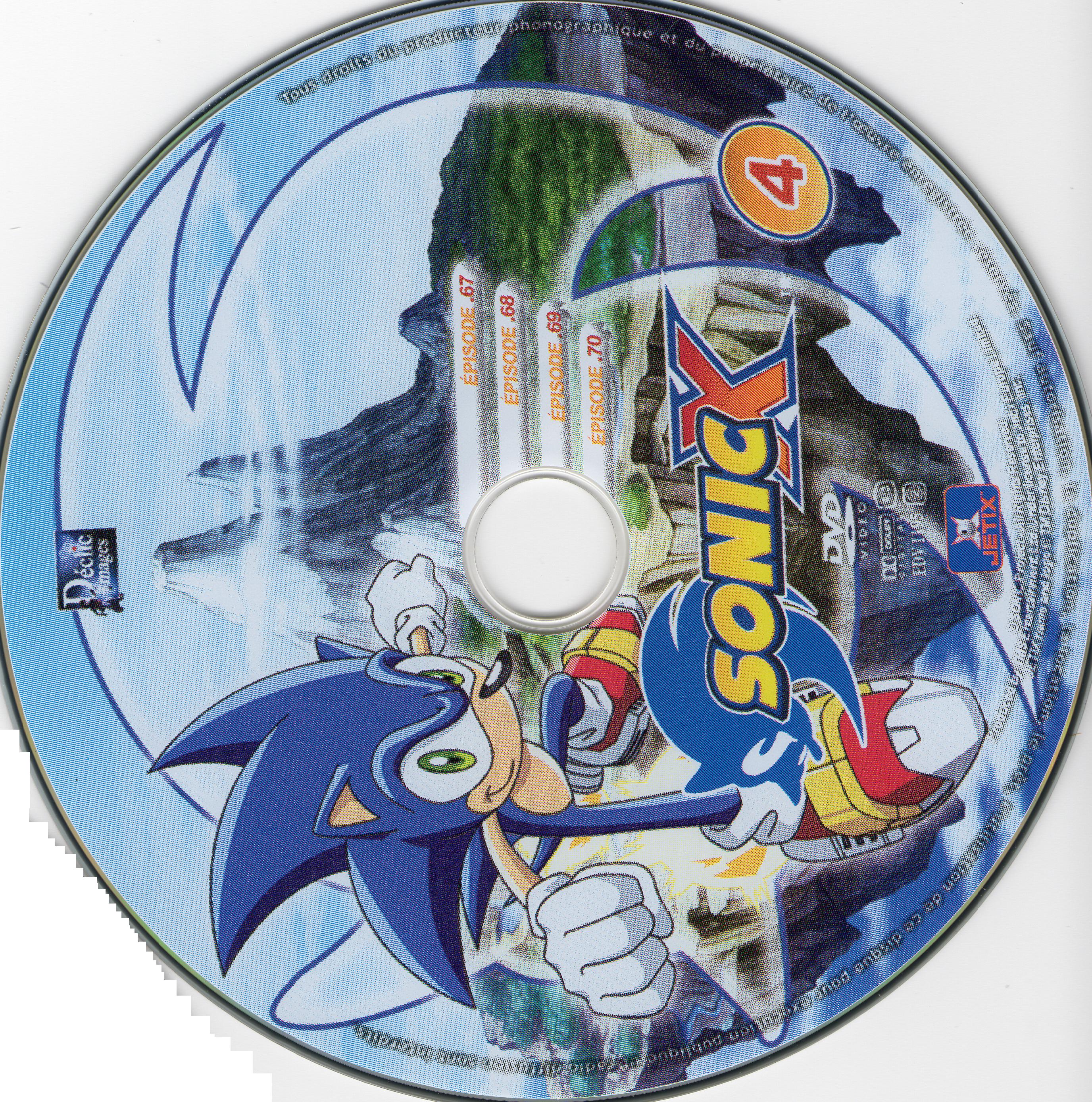 Sonic X Saison 2 DVD 4