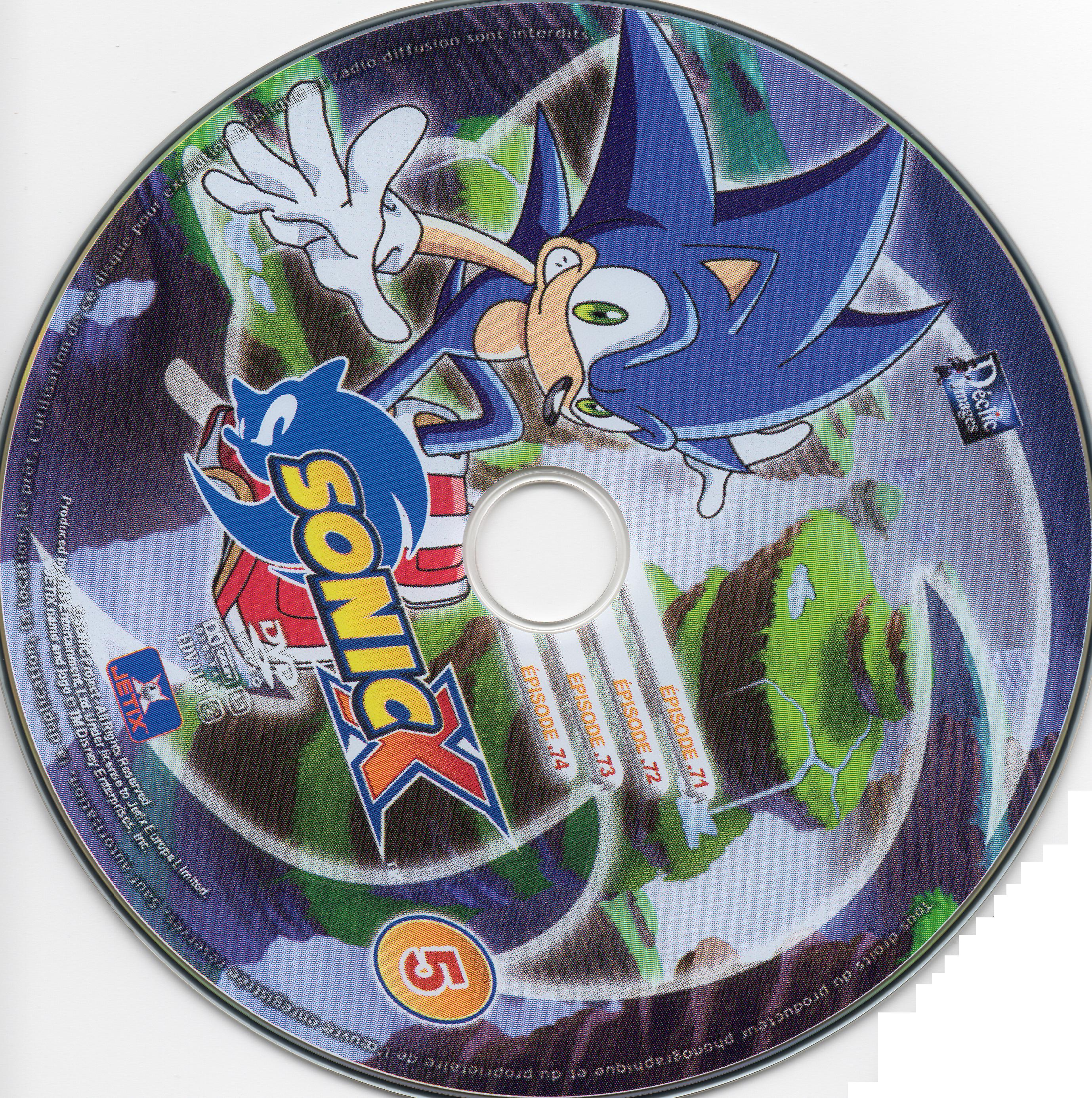 Sonic X Saison 2 DVD 5