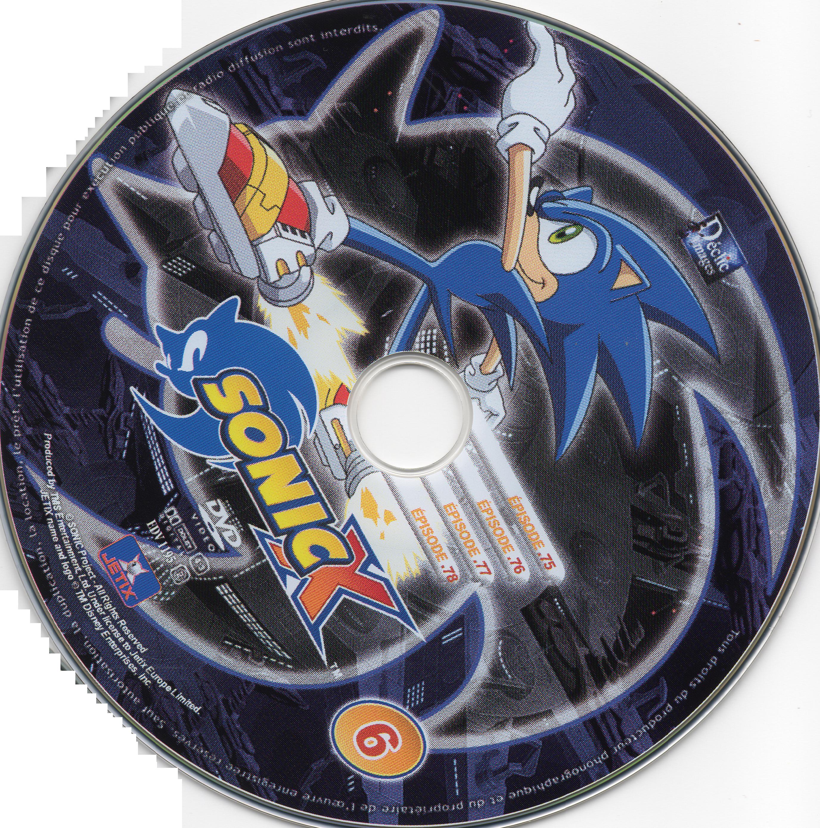 Sonic X Saison 2 DVD 6
