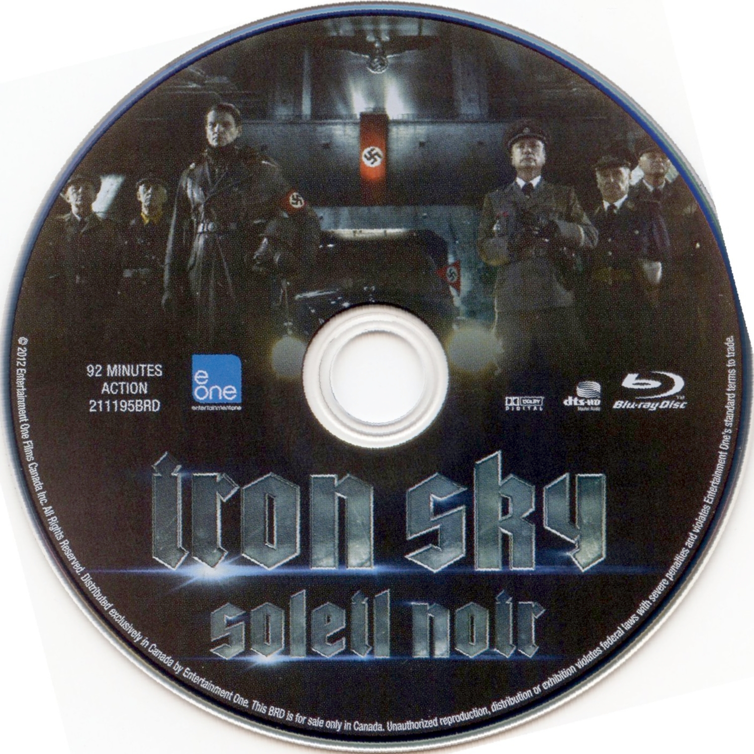 Soreil Noir - Iron Sky (Canadienne) (BLU-RAY)