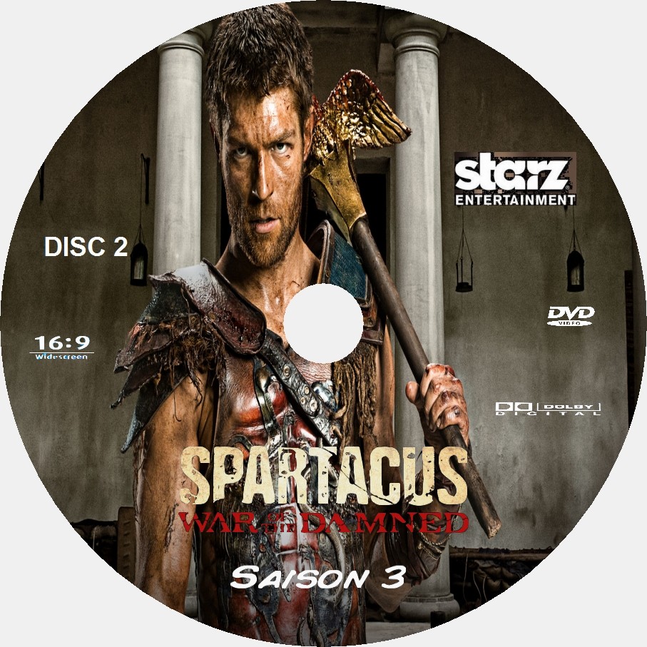 Spartacus La Guerre des damns DISC 2 custom