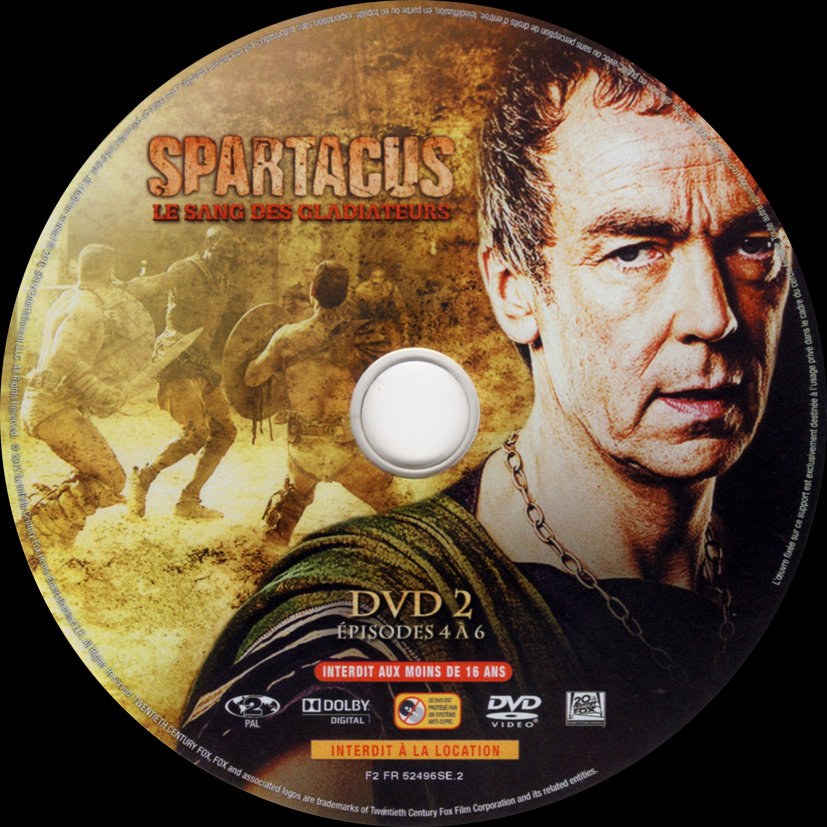 Spartacus le sang des gladiateurs DISC 2