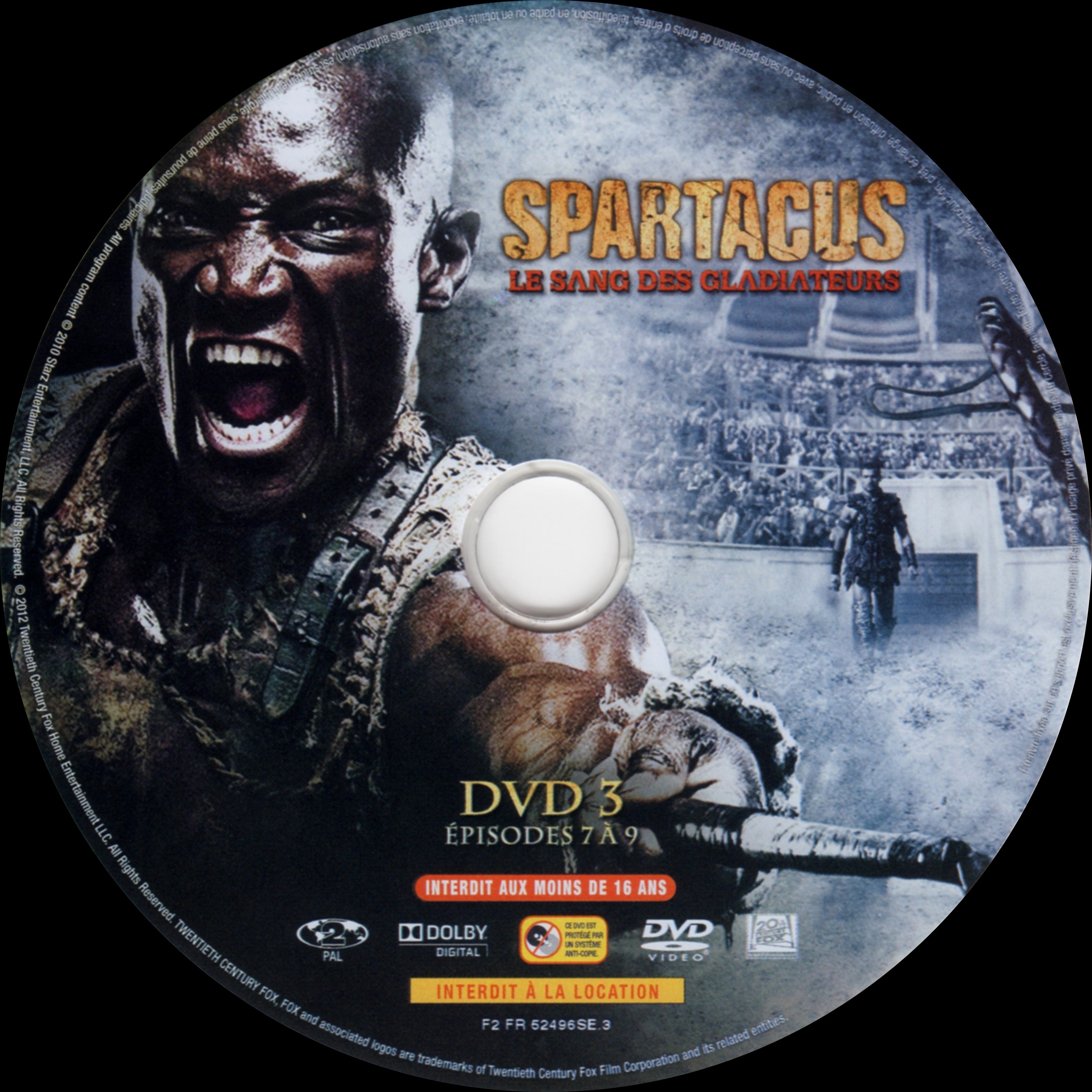 Spartacus le sang des gladiateurs DISC 3