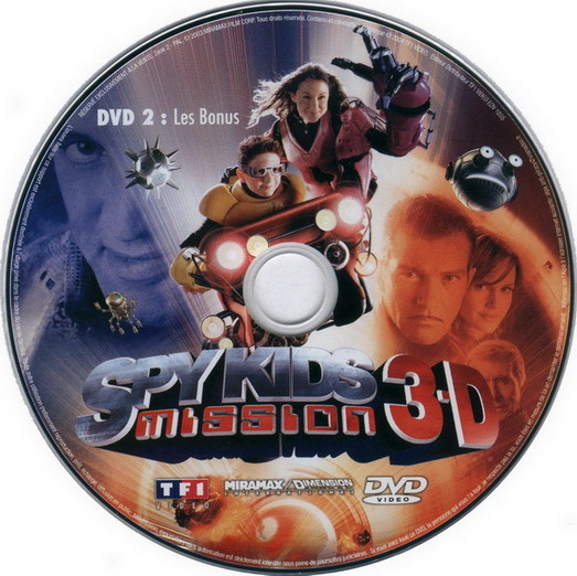 Spy kids 3 bonus