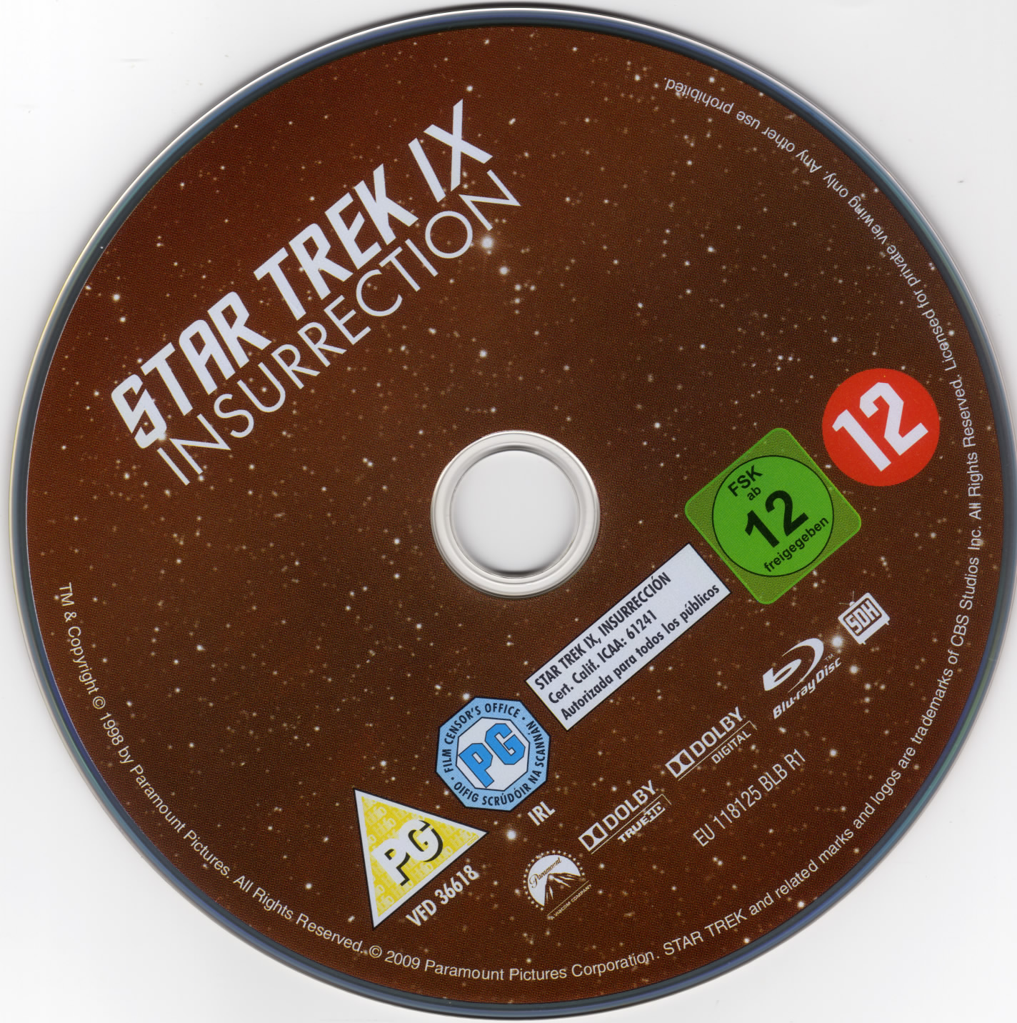 Star Trek Insurrection (BLU-RAY)