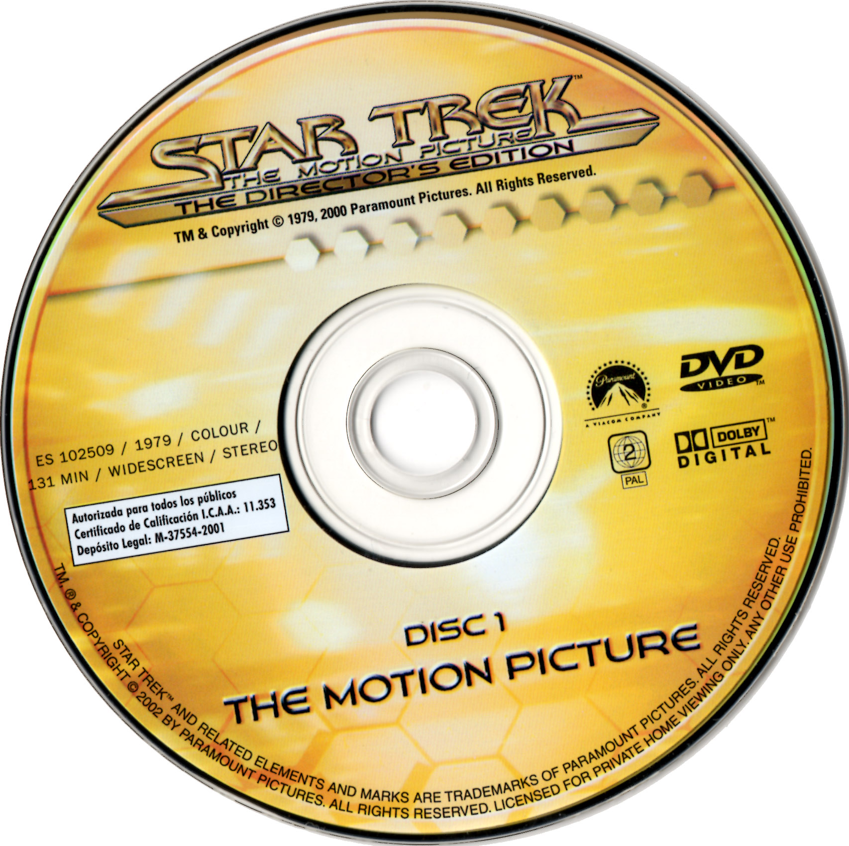 Star Trek Le film DISC 1