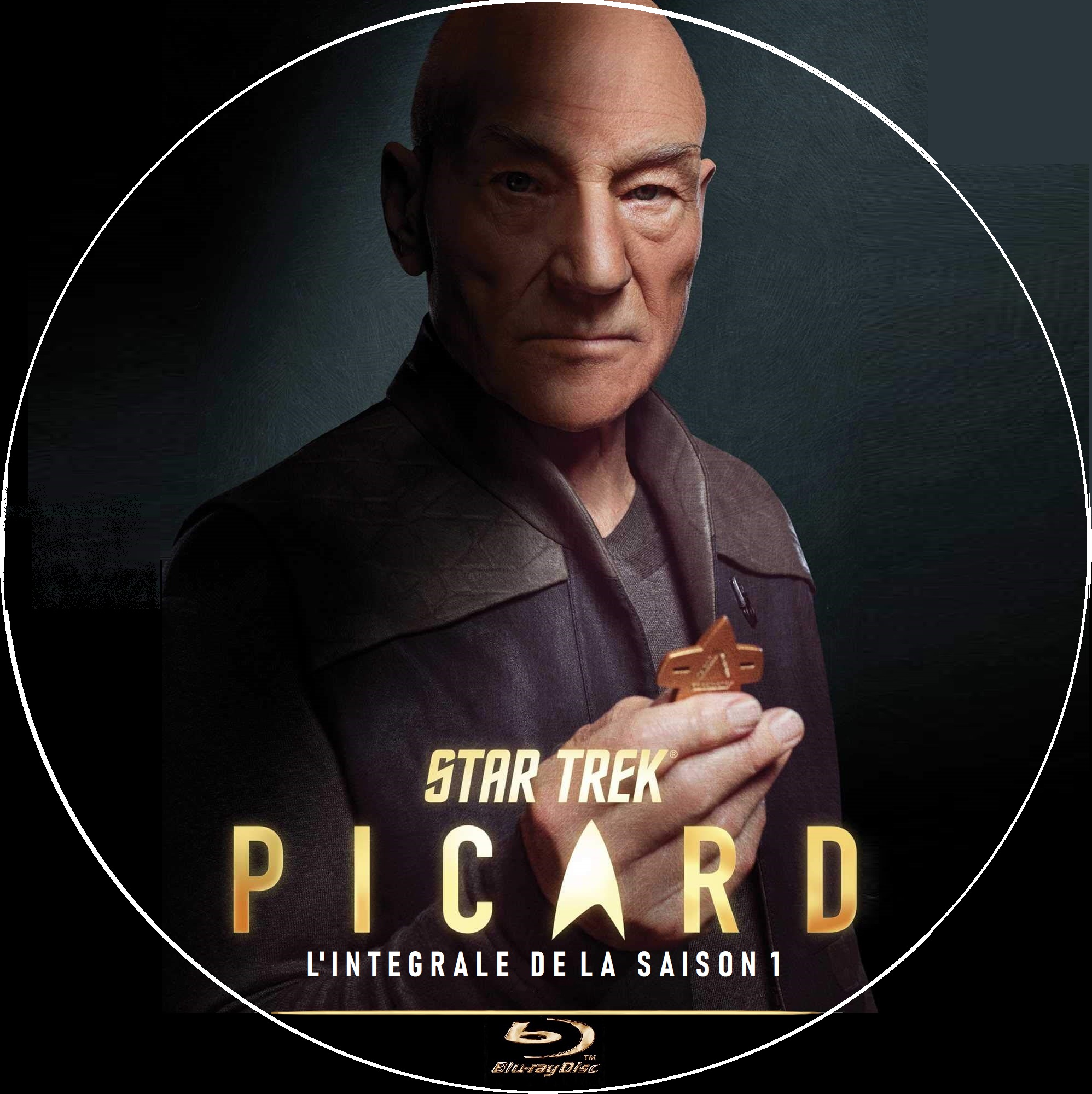 Star Trek Picard saison 1 Blu ray custom