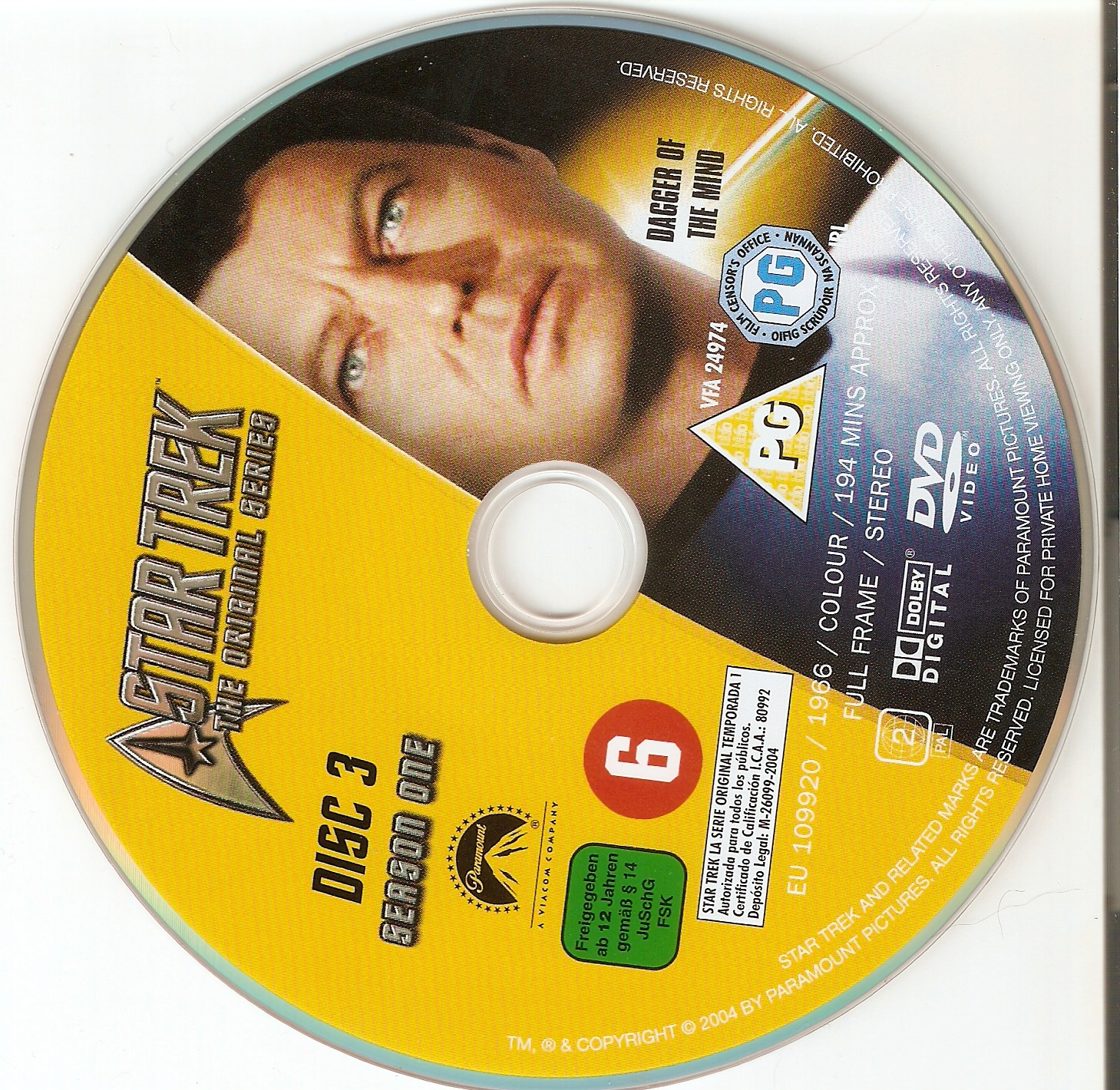 Star trek saison 1 DVD 3