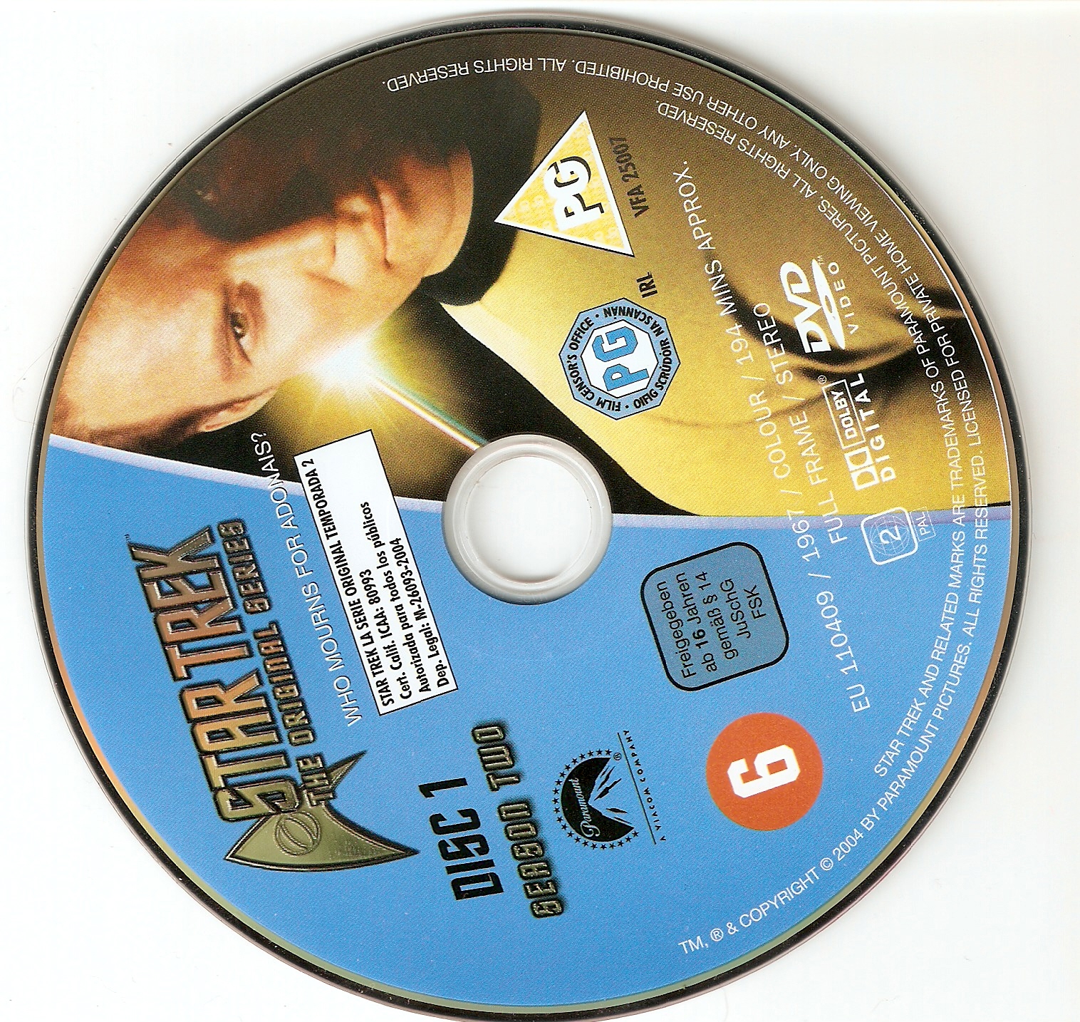 Star trek saison 2 DVD 1