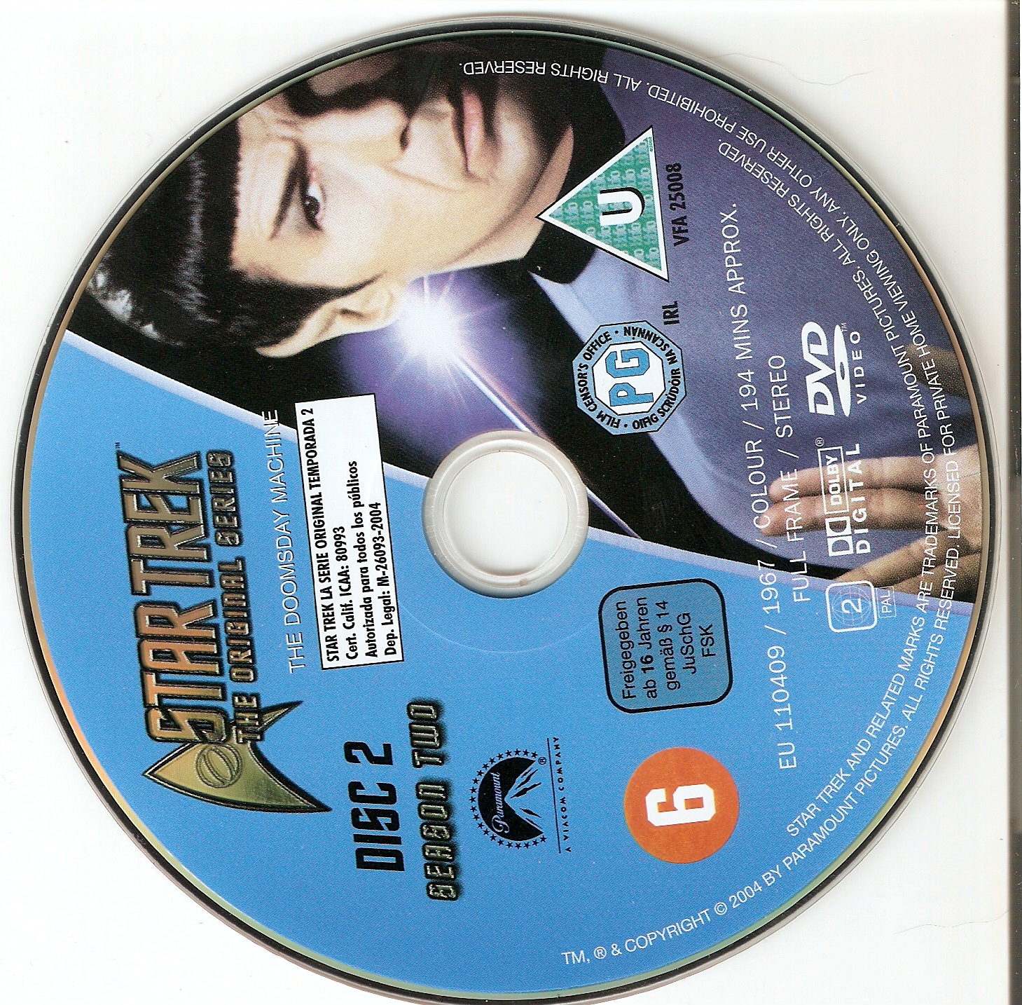 Star trek saison 2 DVD 2