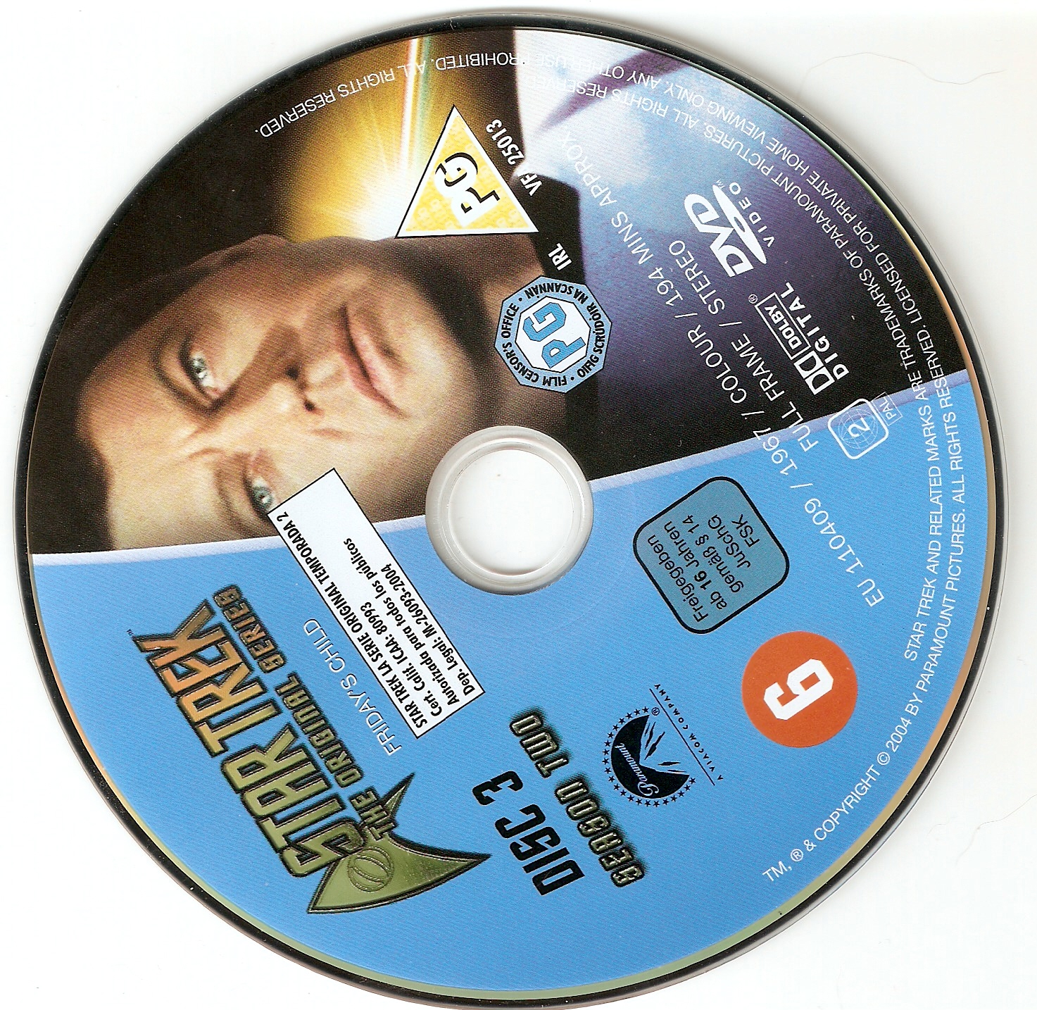 Star trek saison 2 DVD 3