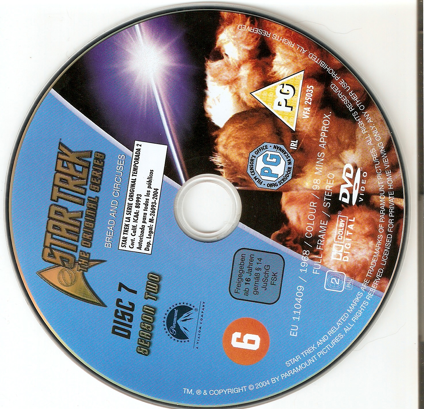 Star trek saison 2 DVD 7