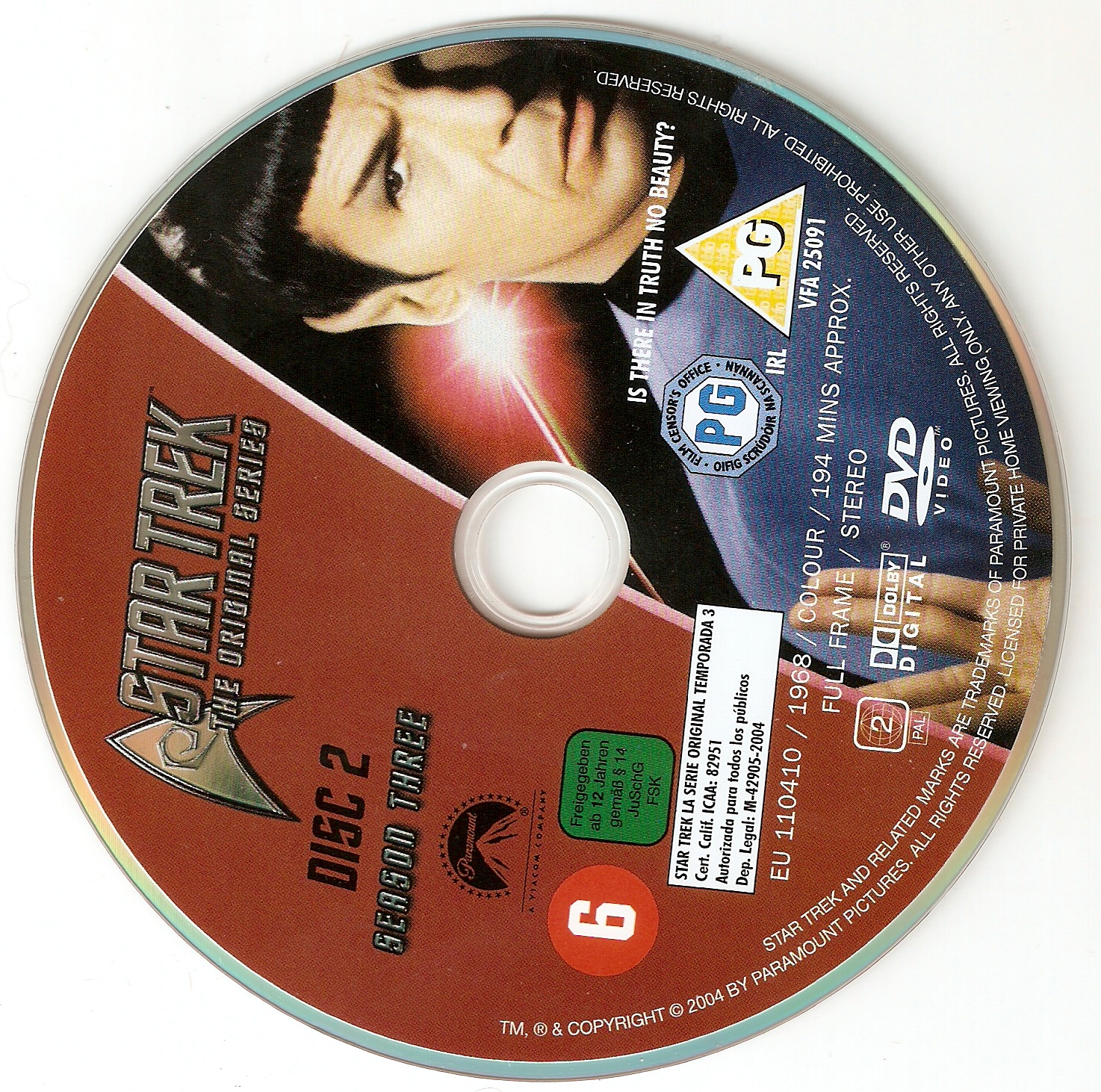 Star trek saison 3 DVD 2