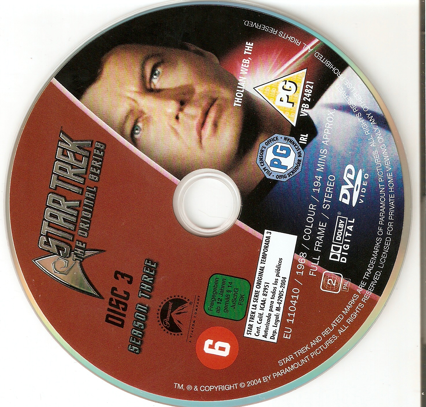 Star trek saison 3 DVD 3