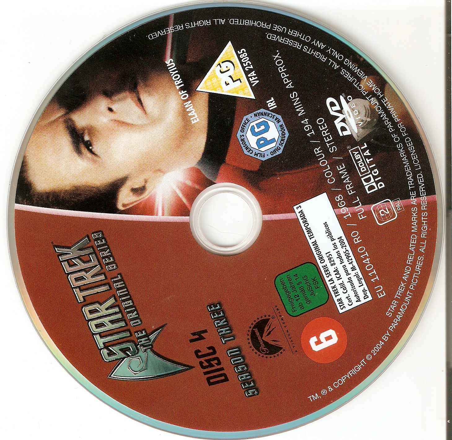 Star trek saison 3 DVD 4