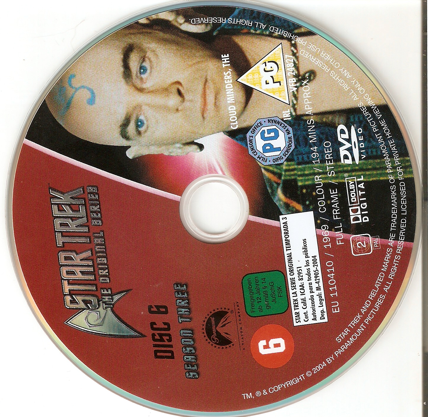 Star trek saison 3 DVD 6