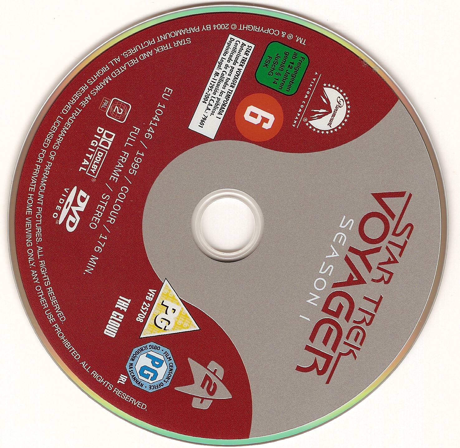 Star trek voyager Saison 1 DISC 2