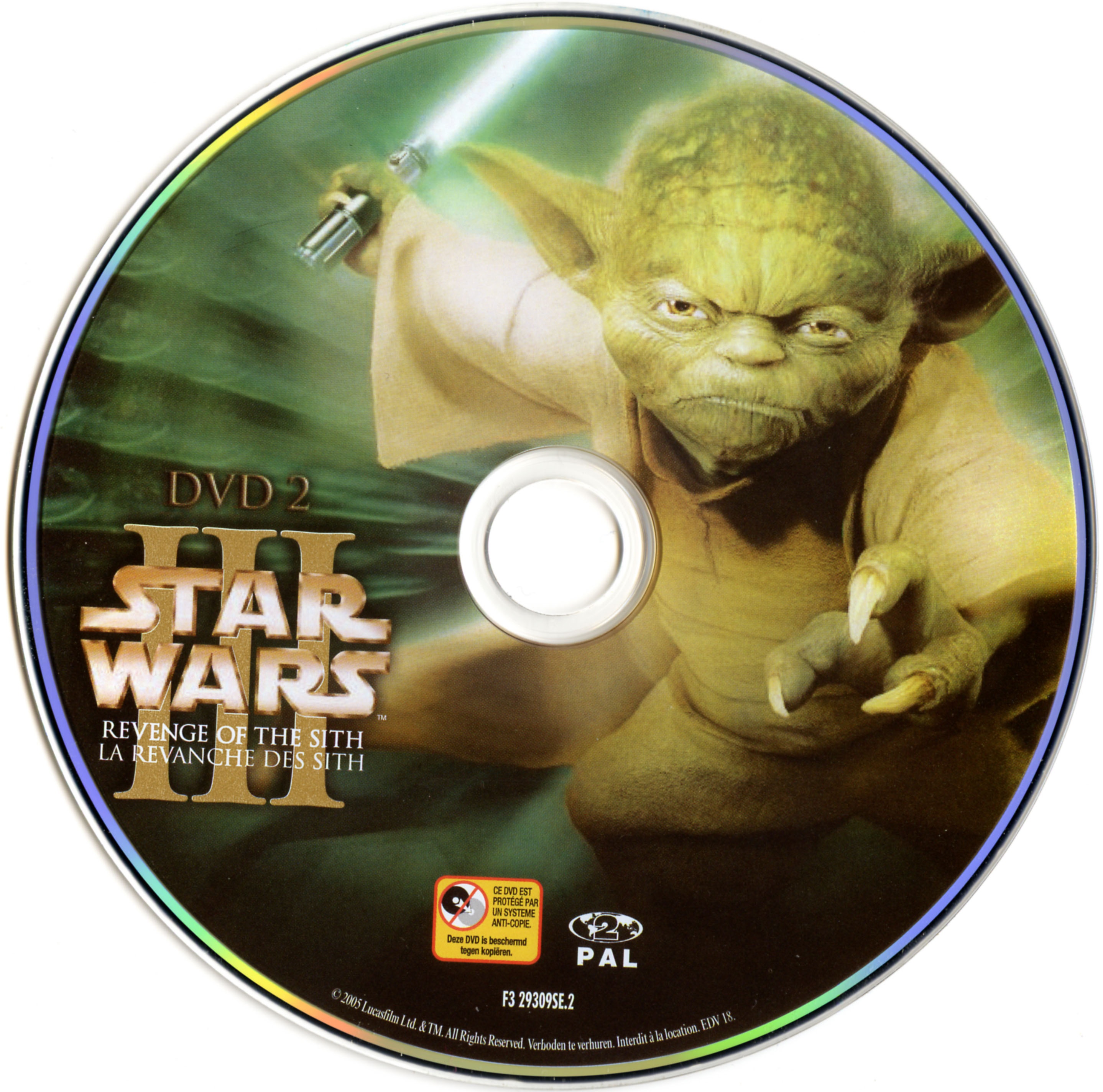 Star wars la revanche des Sith DISC 2