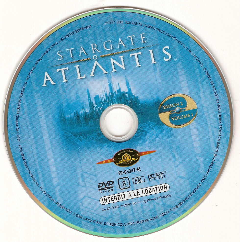 Stargate Atlantis saison 2 DISC 1