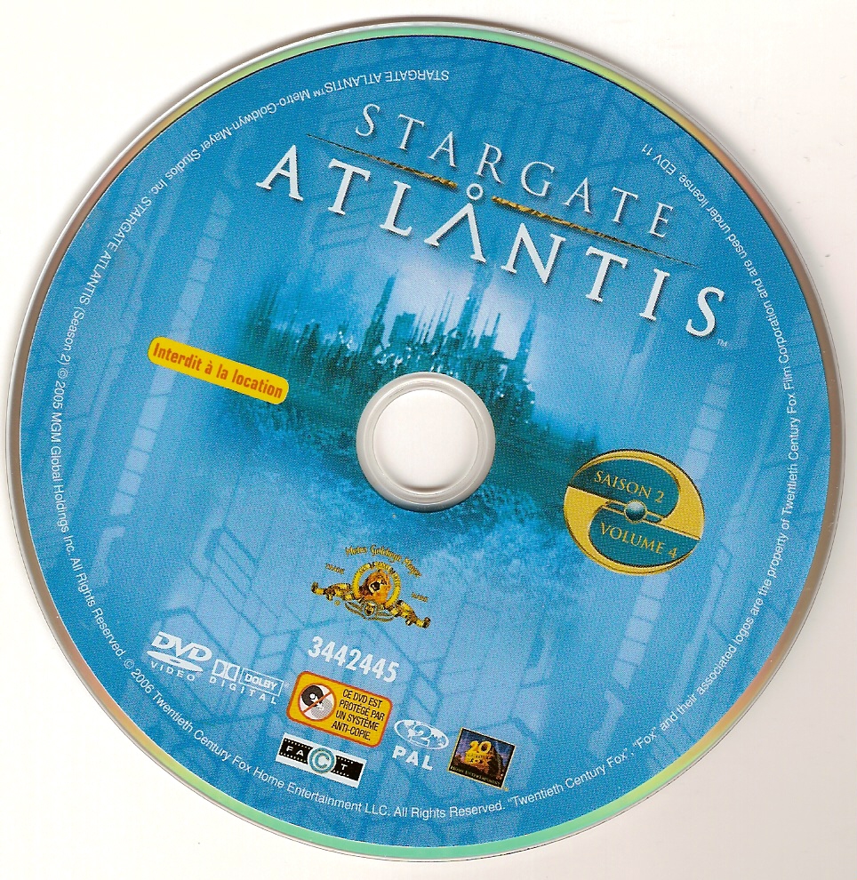 Stargate Atlantis saison 2 DISC 4