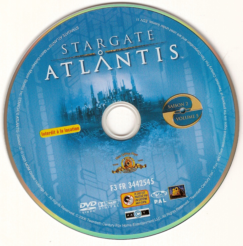 Stargate Atlantis saison 2 DISC 5