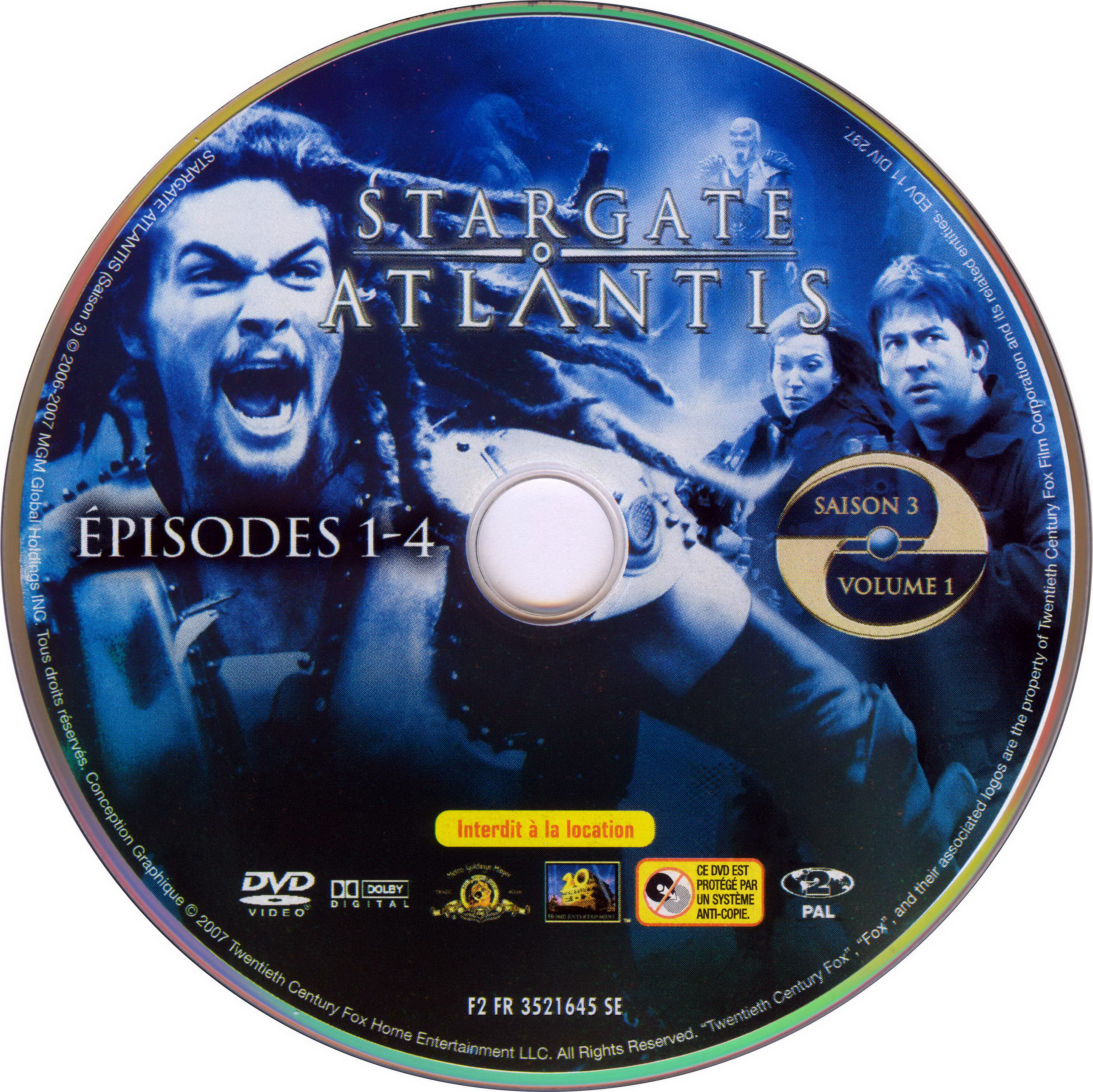 Stargate Atlantis saison 3 DISC 1