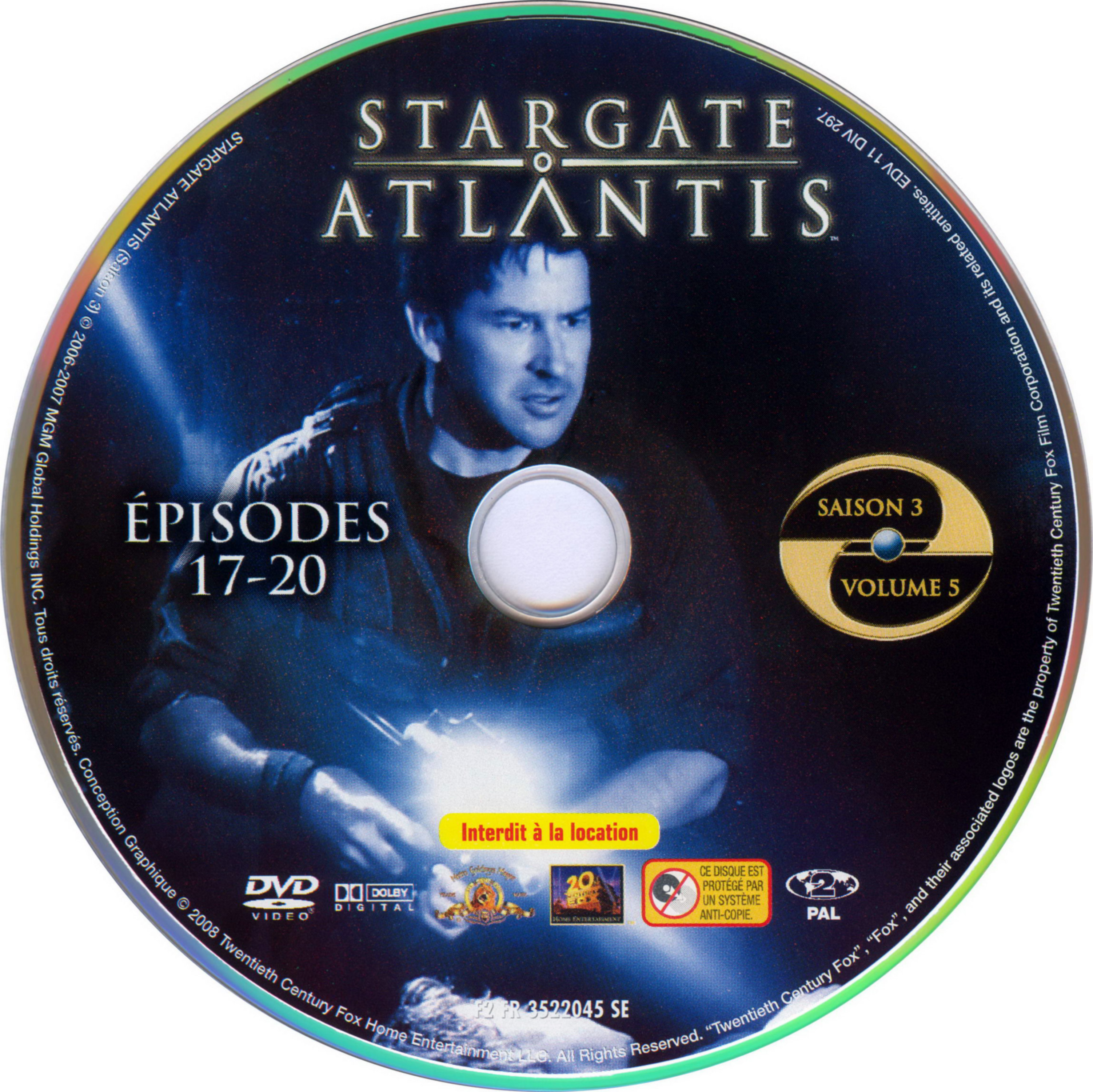 Stargate Atlantis saison 3 DISC 5