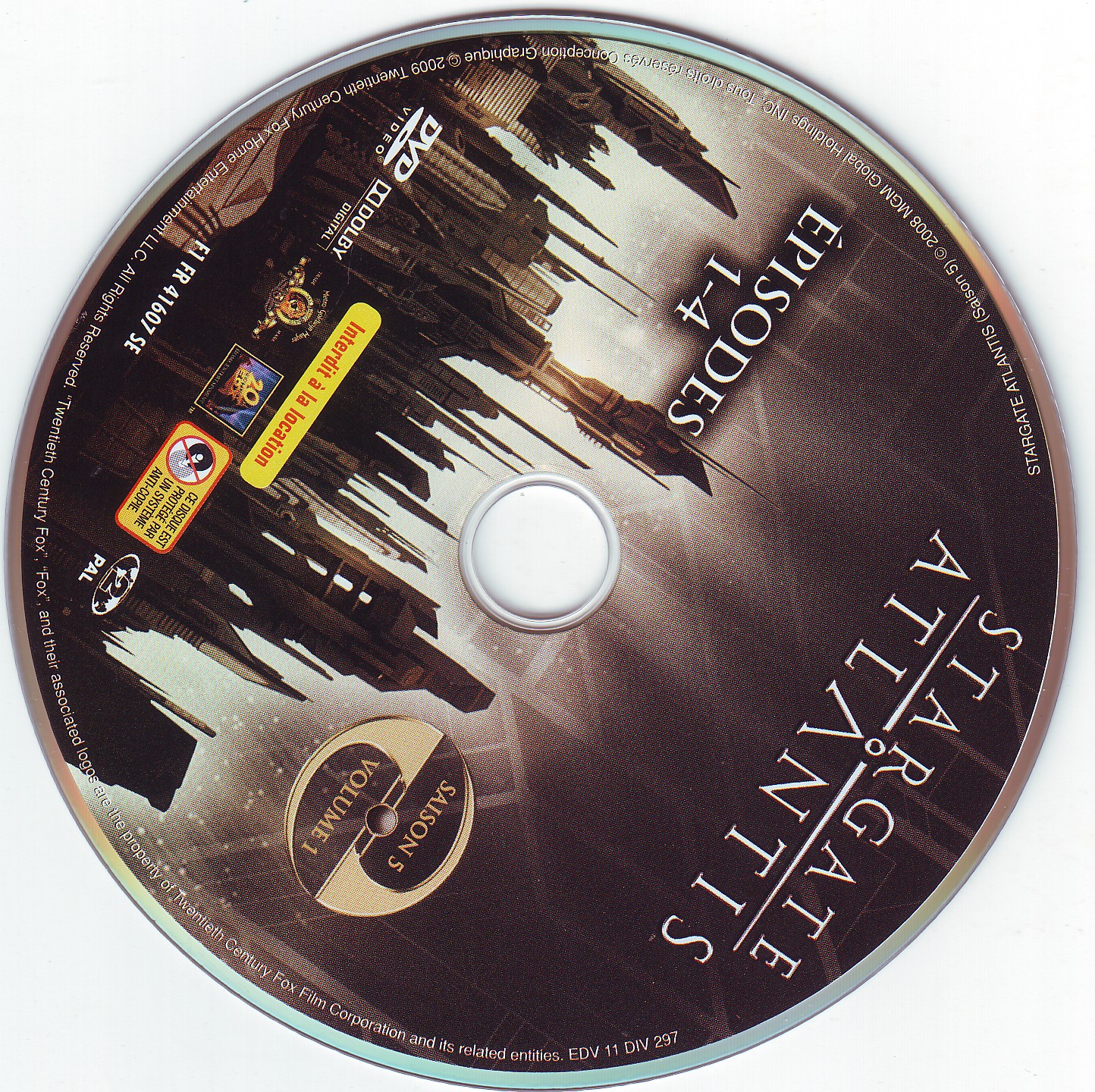 Stargate Atlantis saison 5 DISC 1